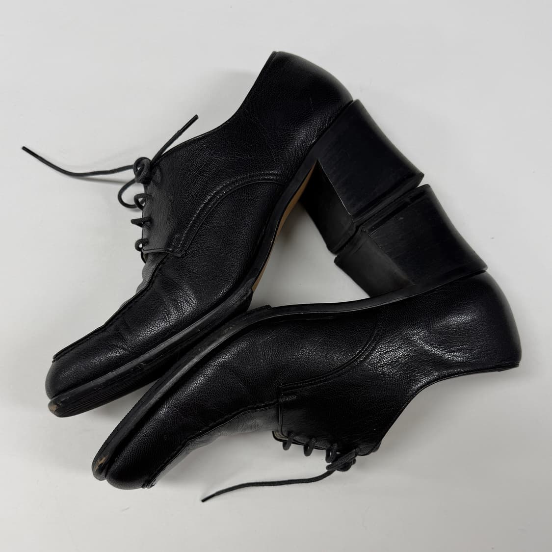 90s Margaret Howell square toe mid heel 상품이미지7