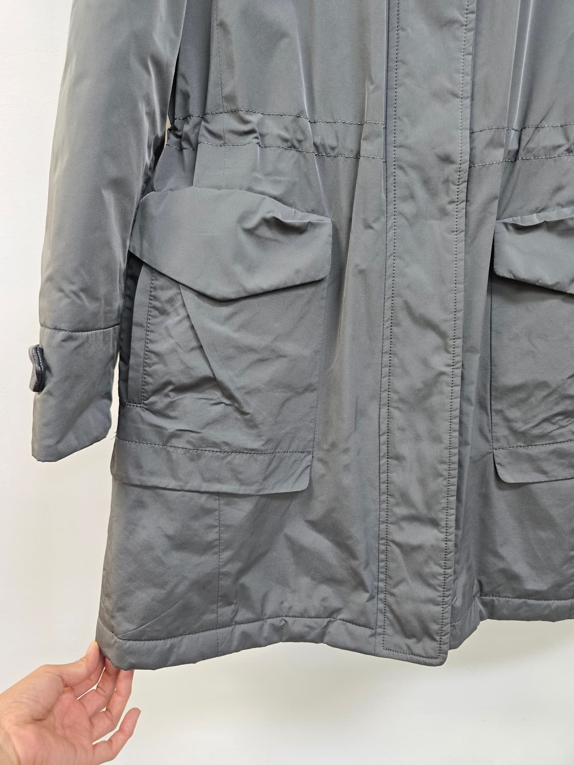 쁘렝땅 토끼털 안감 머스크렛퍼 패딩 상품이미지6