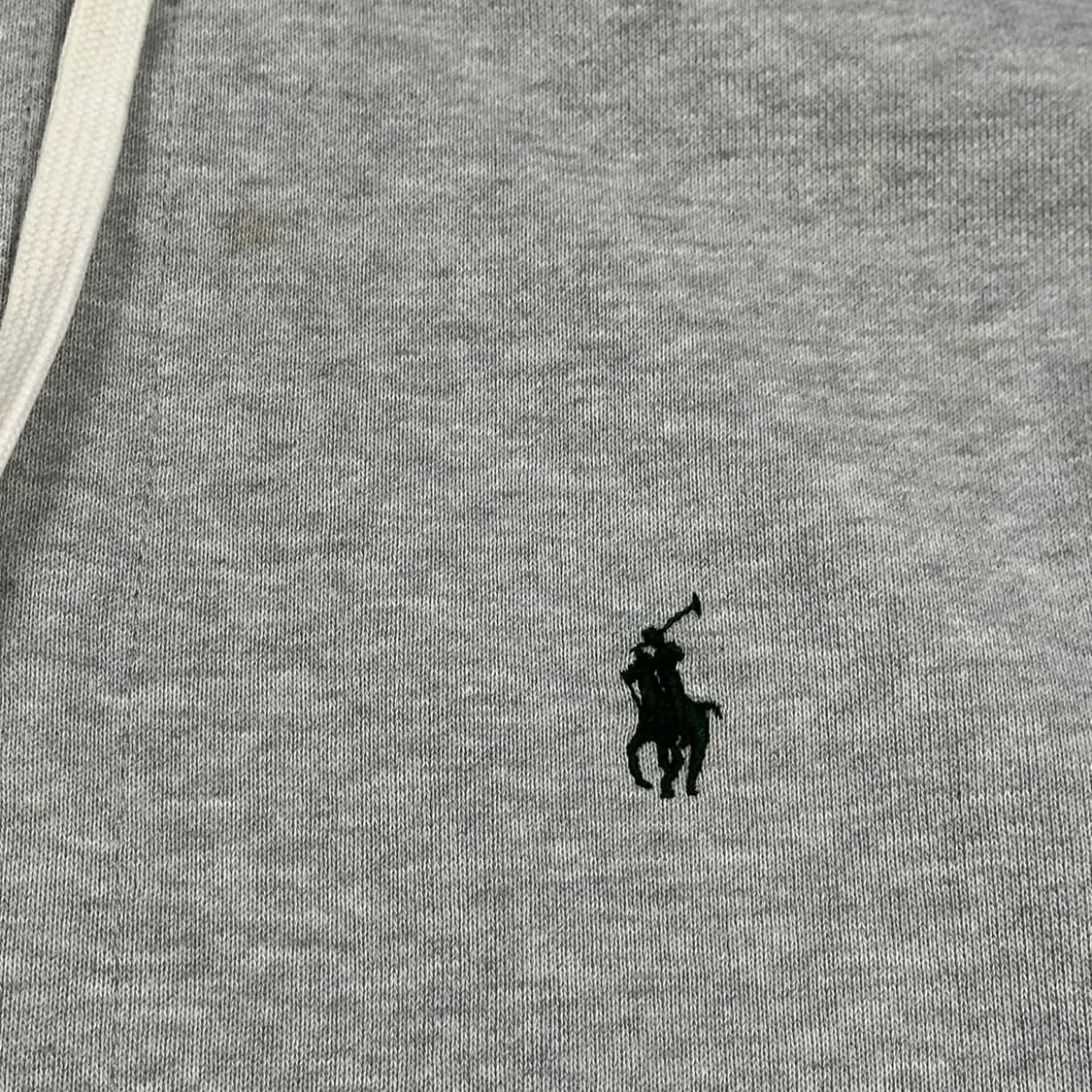 폴로 랄프로렌 클래식 헤비코튼 써멀 후드집업 그레이 XL 상품이미지4