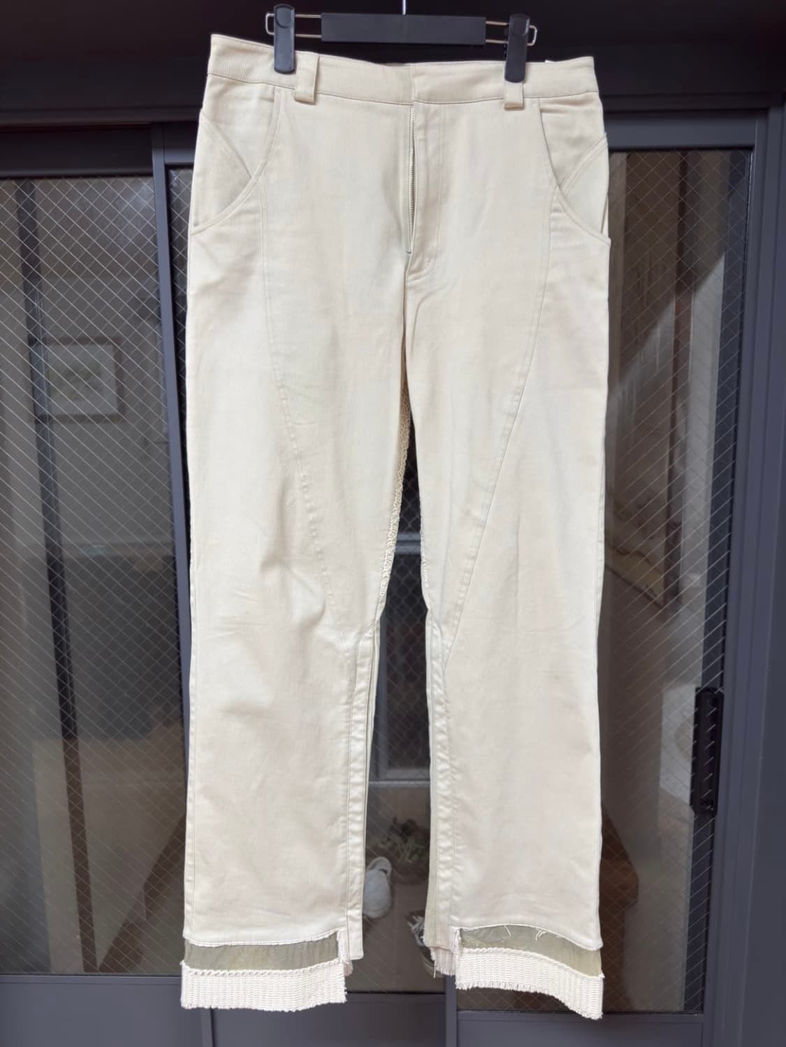 엑슬림 Ep3 02 ivory trousers 3사이즈 상품이미지3