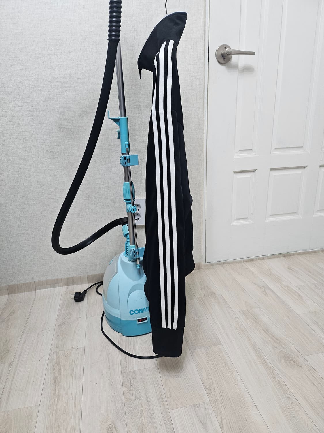 (110~115)2XL☆초대장급☆ 아디다스 파이어버드 [검흰] 트랙탑져지 상품이미지4