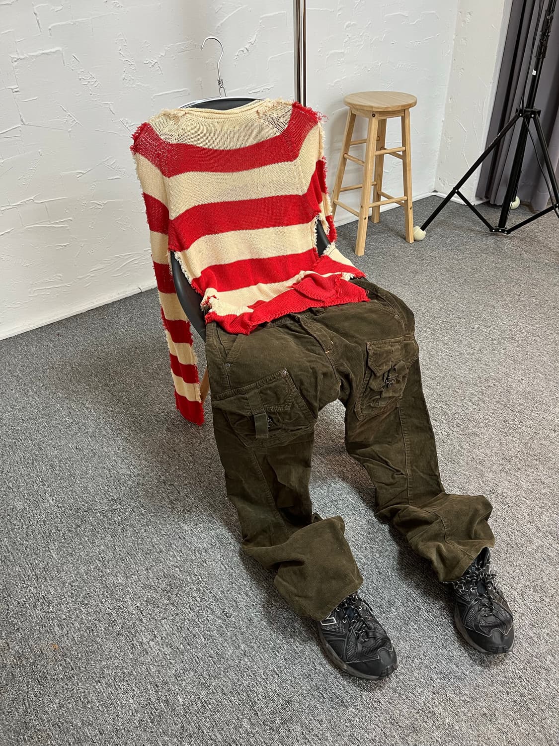 마르니 21SS 그런지 스트라이프 니트 상품이미지2