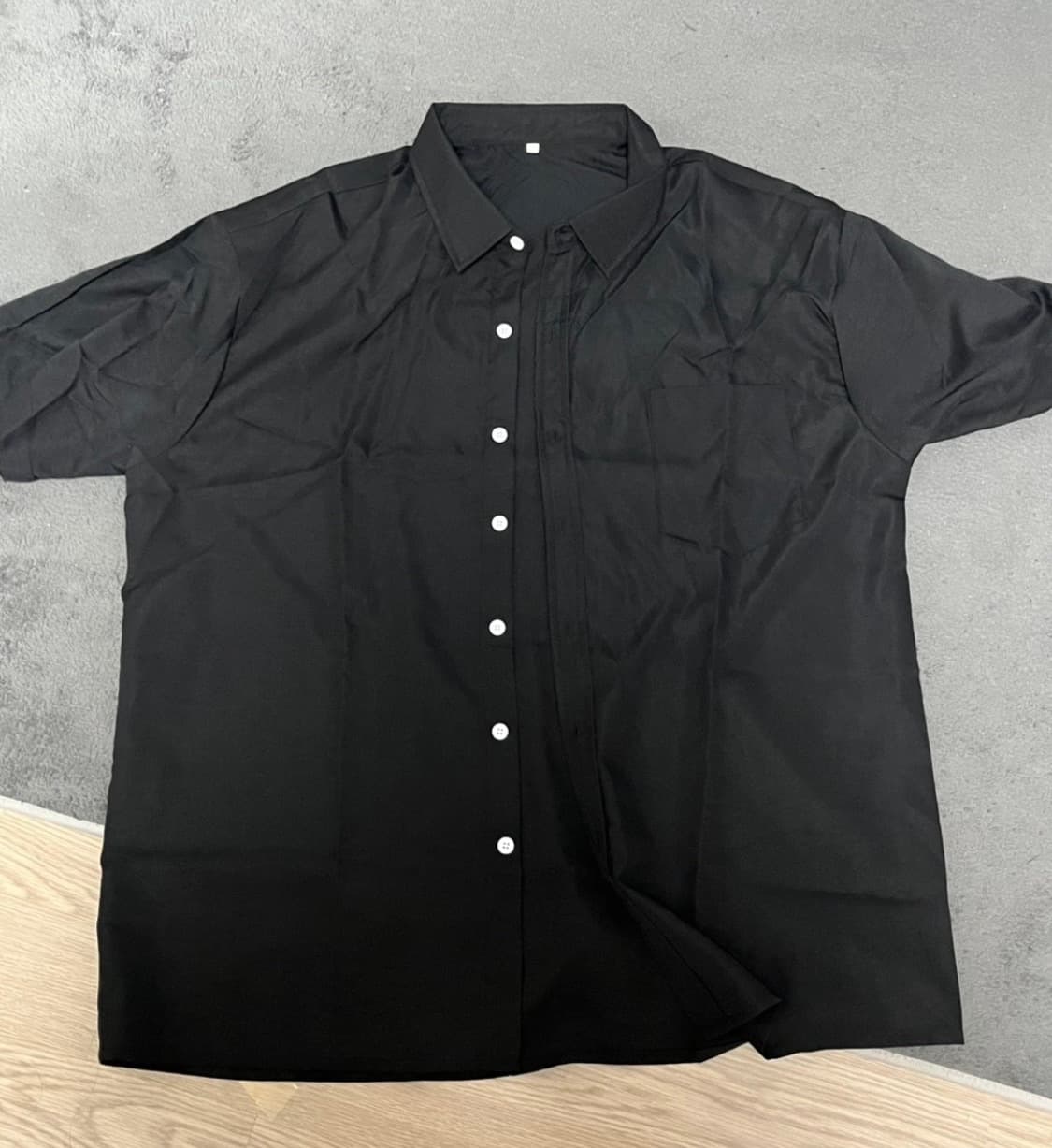 [새상품] 오버핏 반팔 셔츠 남방 상품이미지2