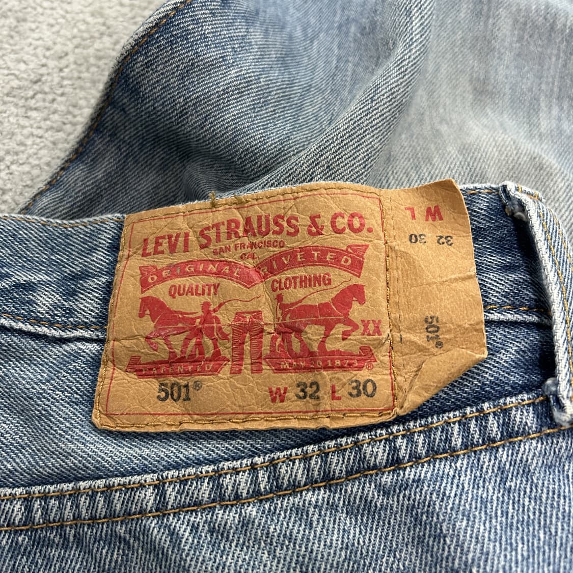 리바이스 빈티지 데님 청바지 501 32 상품이미지2