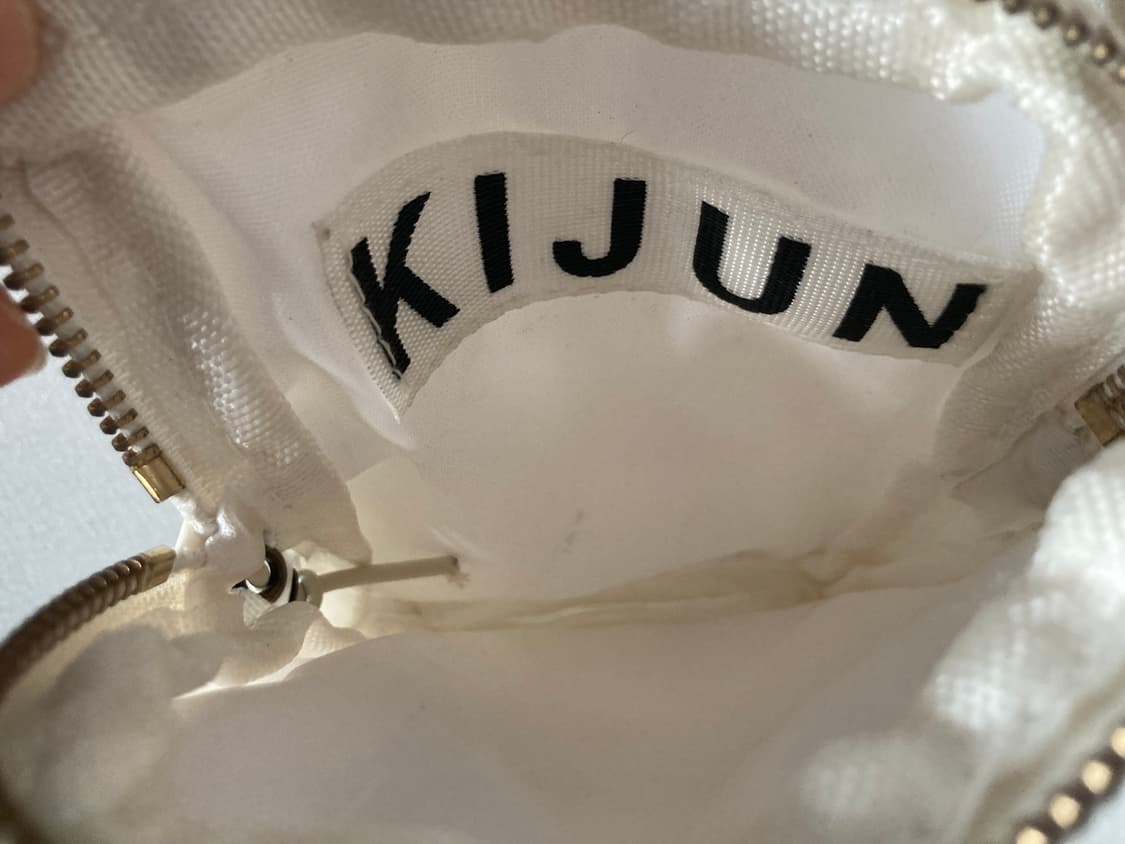 기준 미니백 나일론 화이트 상품이미지3