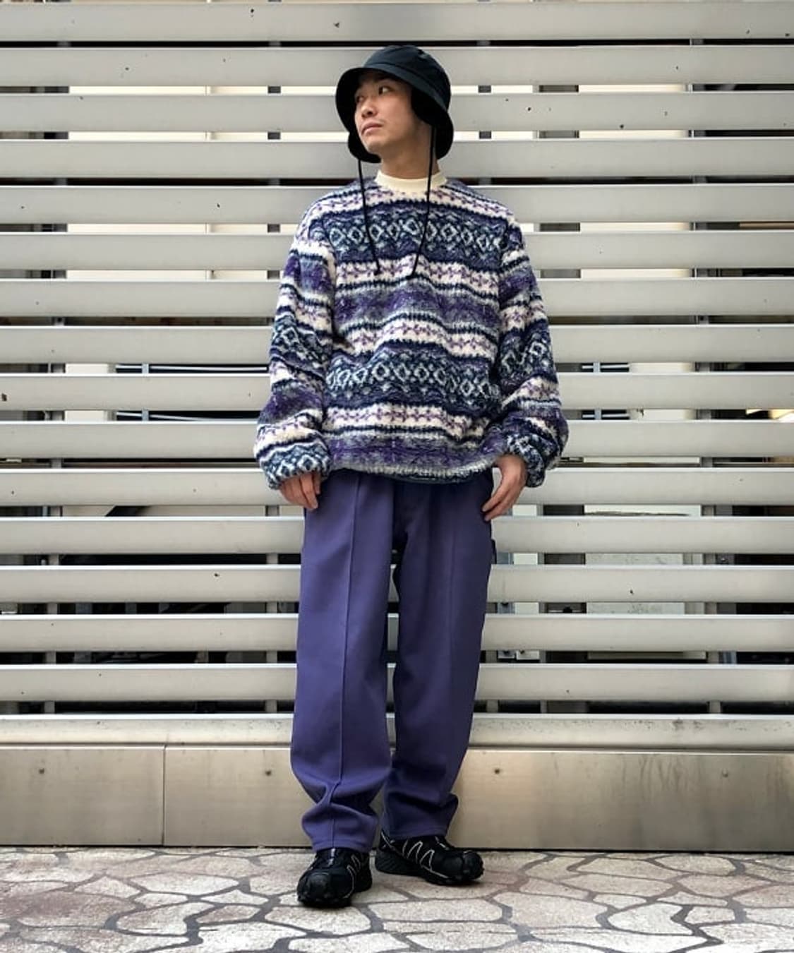 빔즈 BEAMS Nordic Crewneck Fleece 상품이미지5