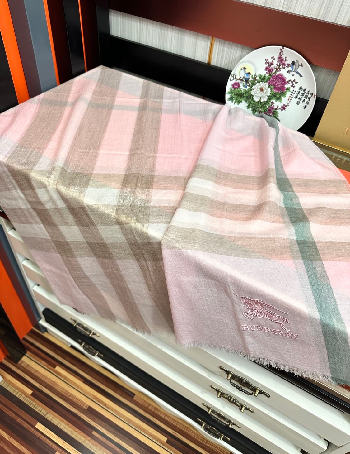 버버리 리버서블 스카프 100% 램스울 상품이미지4