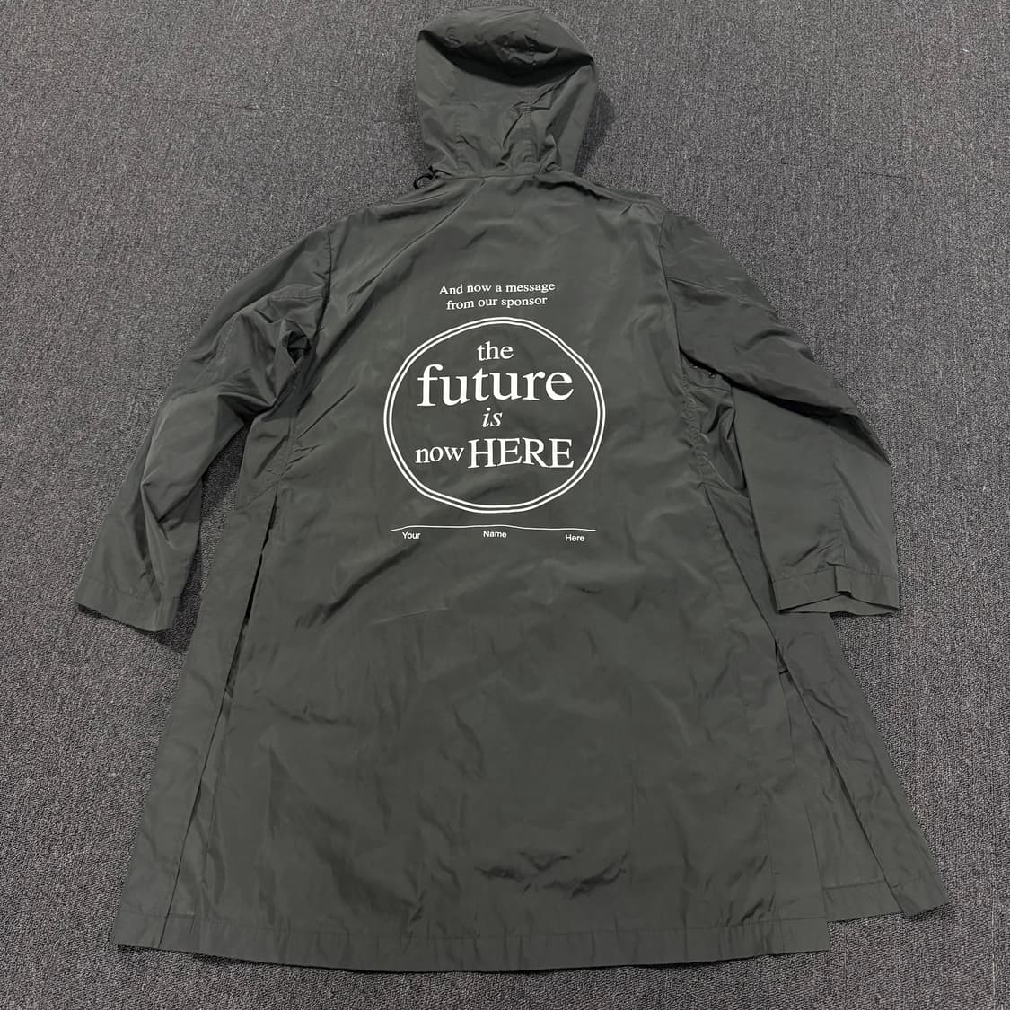 디젤 제이 엘링스 벨크로 롱 윈드 야상 바람막이 자켓 상품이미지6