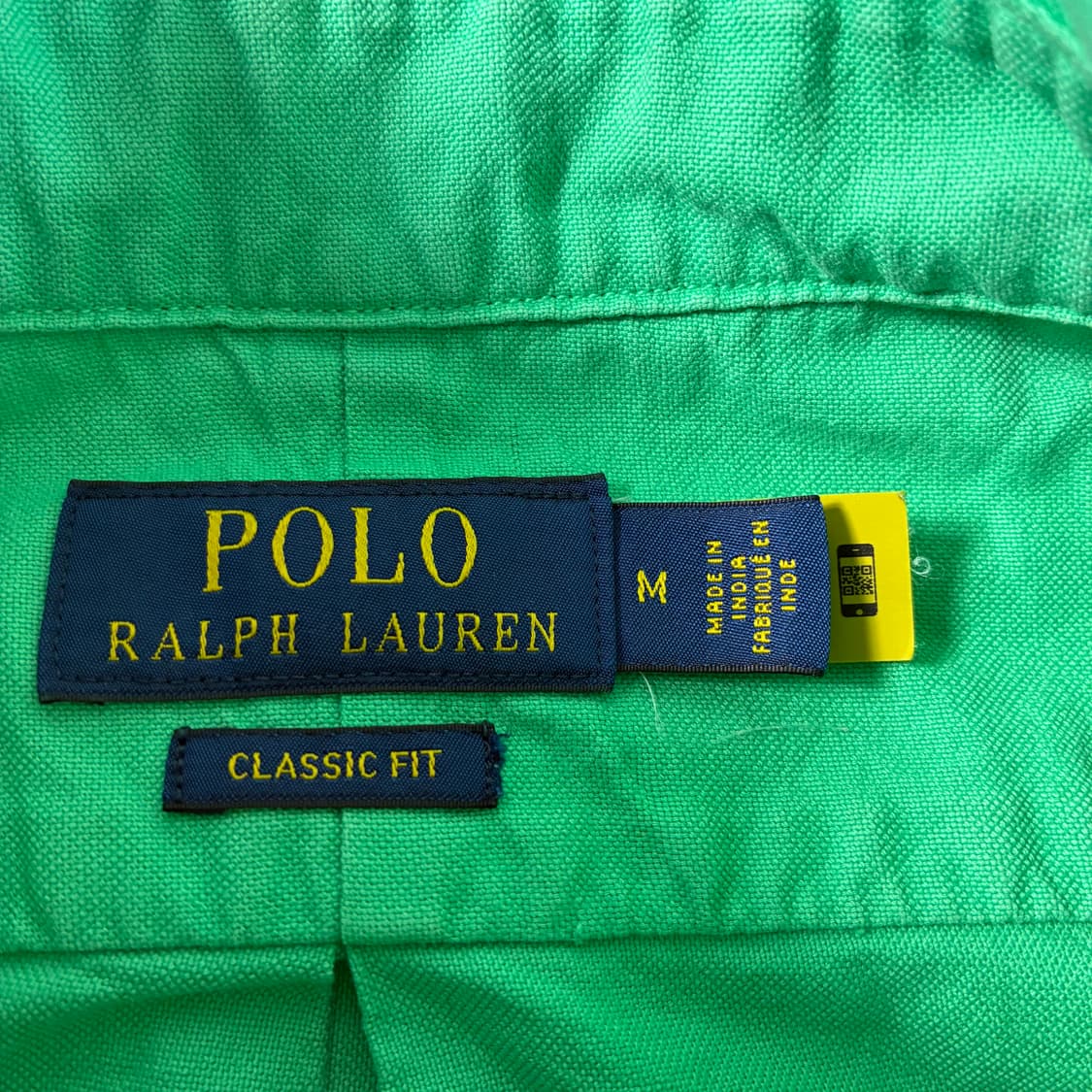 Polo  폴로 랄프로렌 신형 자수 코튼 그린 솔리드 셔츠  상품이미지4