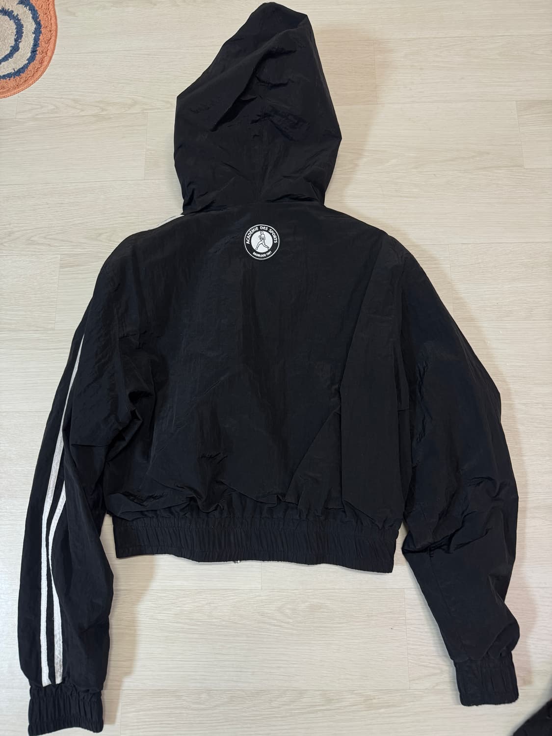 배드블러드 ADS 빈티지 후드 트랙 자켓 블랙 M 상품이미지6