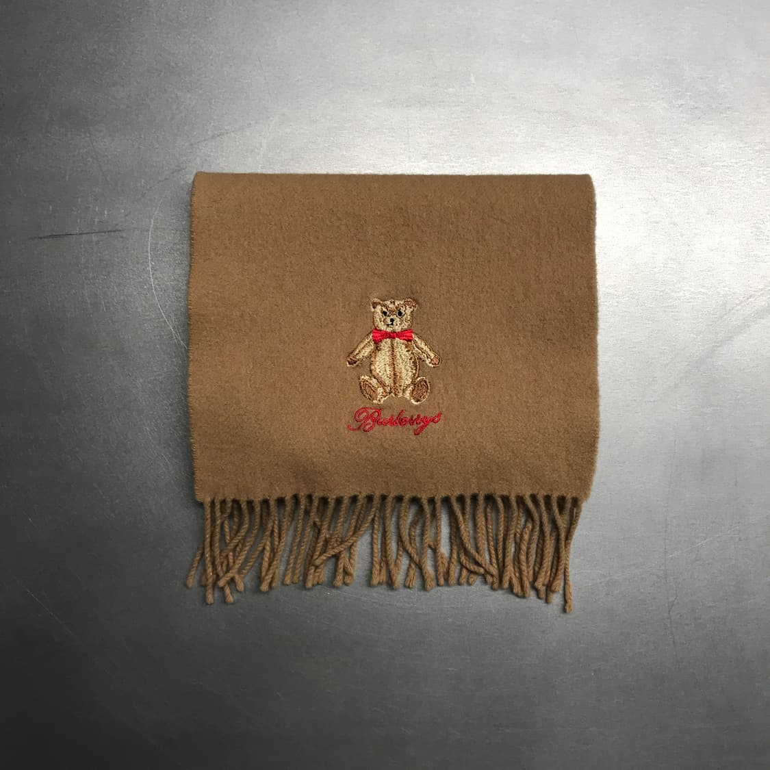 버버리 정품 램스울 베어 머플러 베이지 상품이미지2