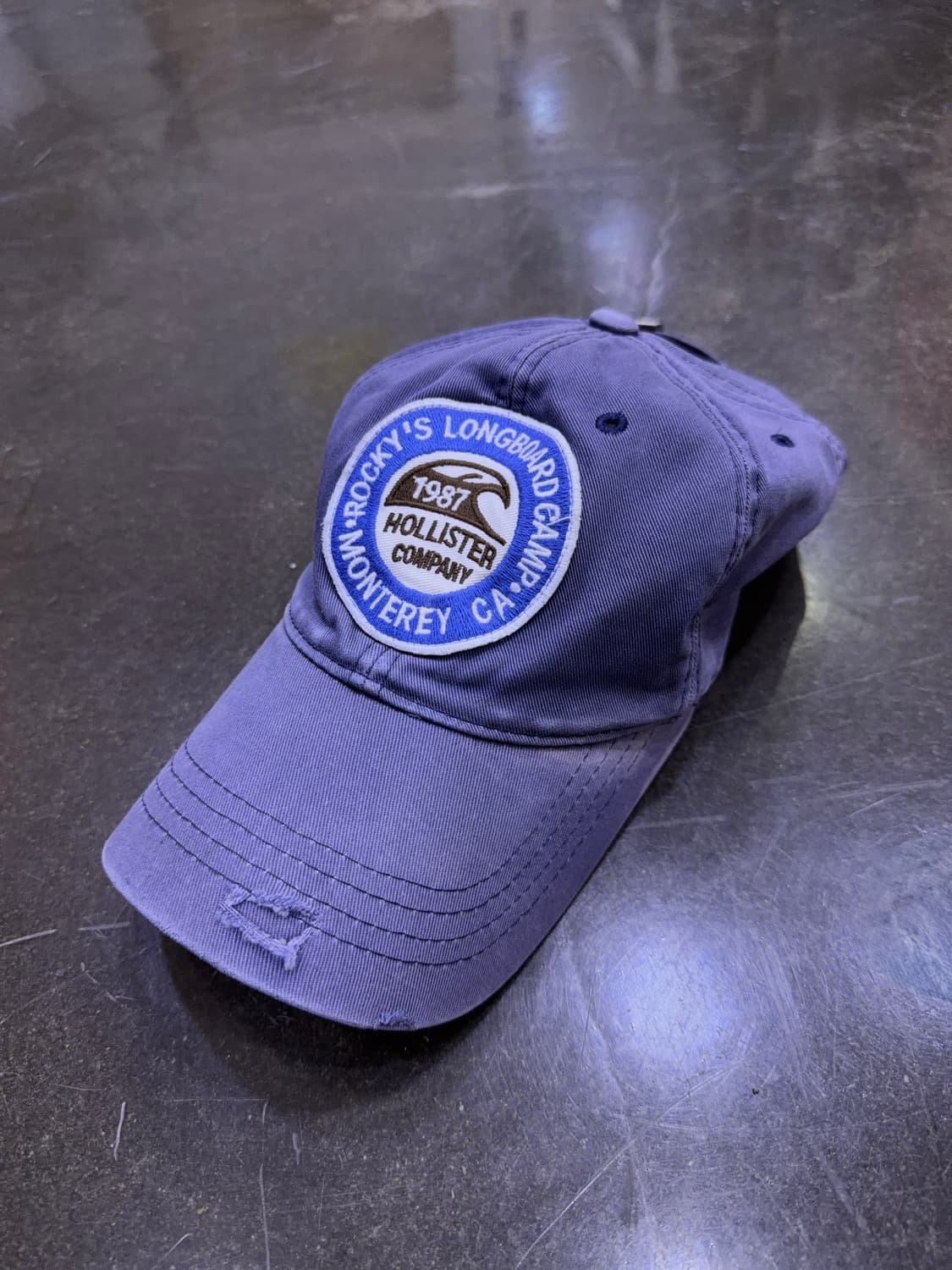 홀리스터 빈티지 데미지 볼캡 모자 상품이미지1
