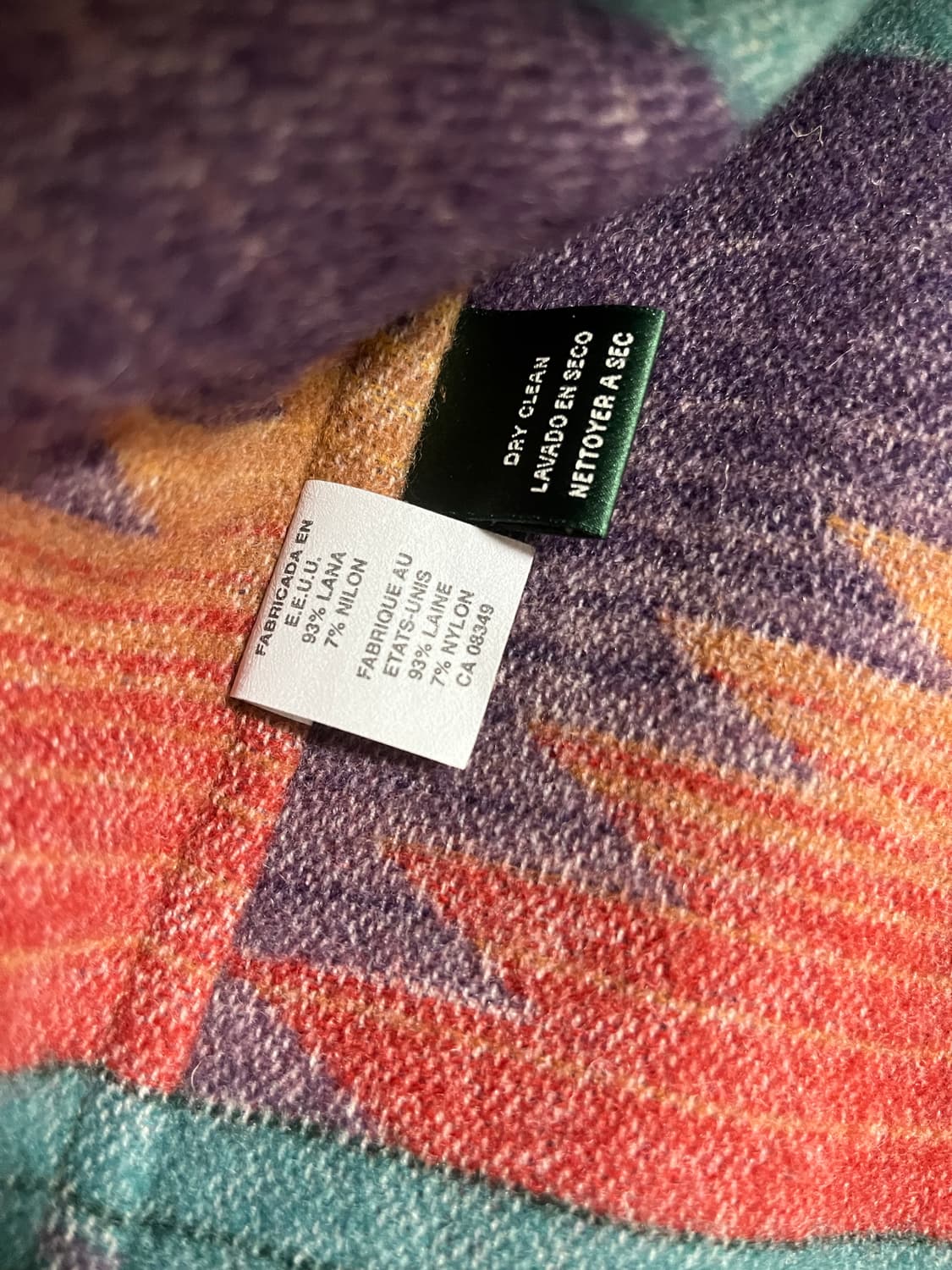 90’s 랄프로렌 나바호 사우스웨스턴 콘초 코트자켓 상품이미지5