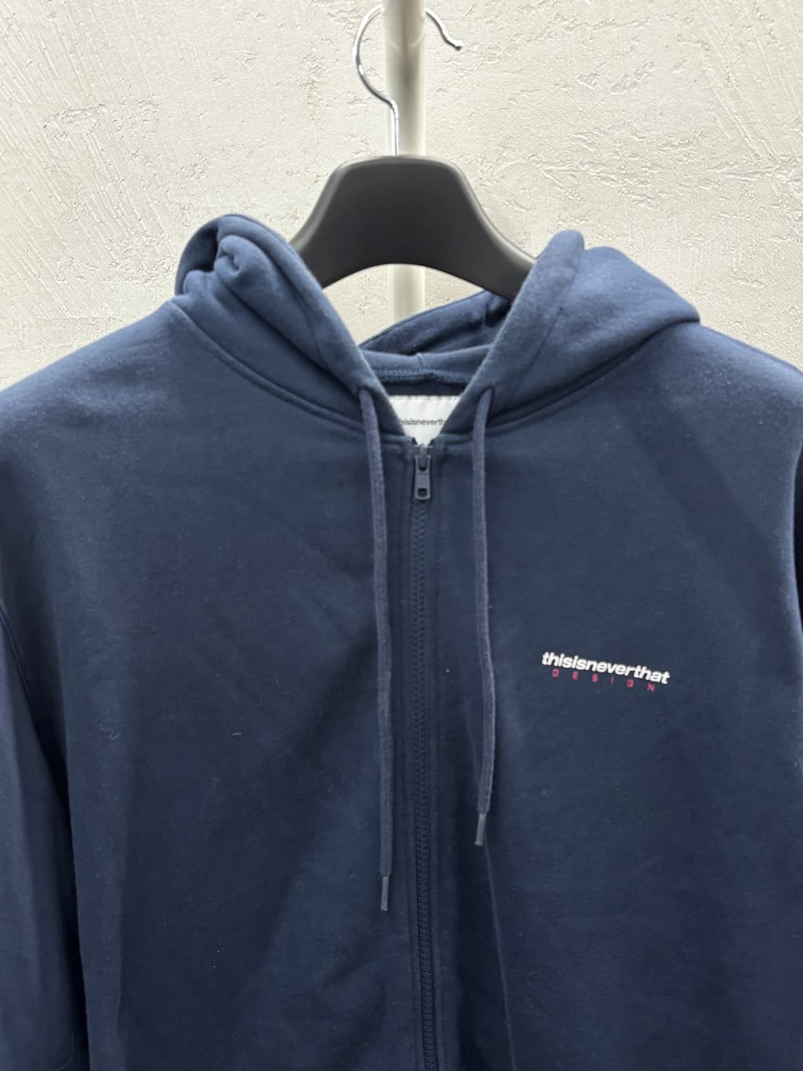 디스이즈네버댓 네이비 후드집업 XL 상품이미지3