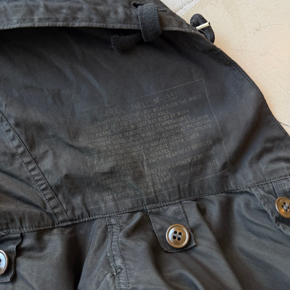 US m-1951 피쉬테일 파카 상품이미지9