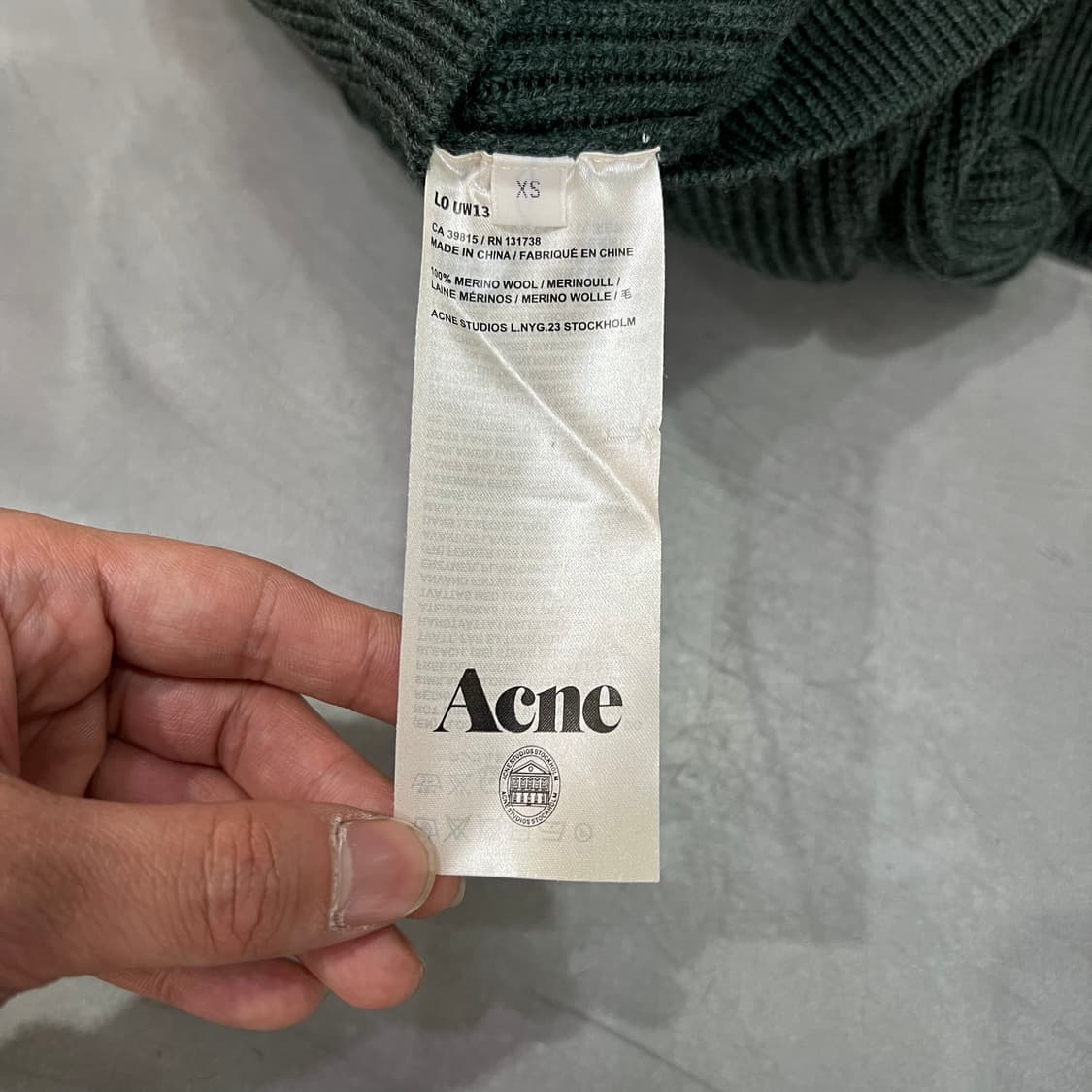  아크네스튜디오 니트웨어 원피스 +명품감정서 y16252 상품이미지8