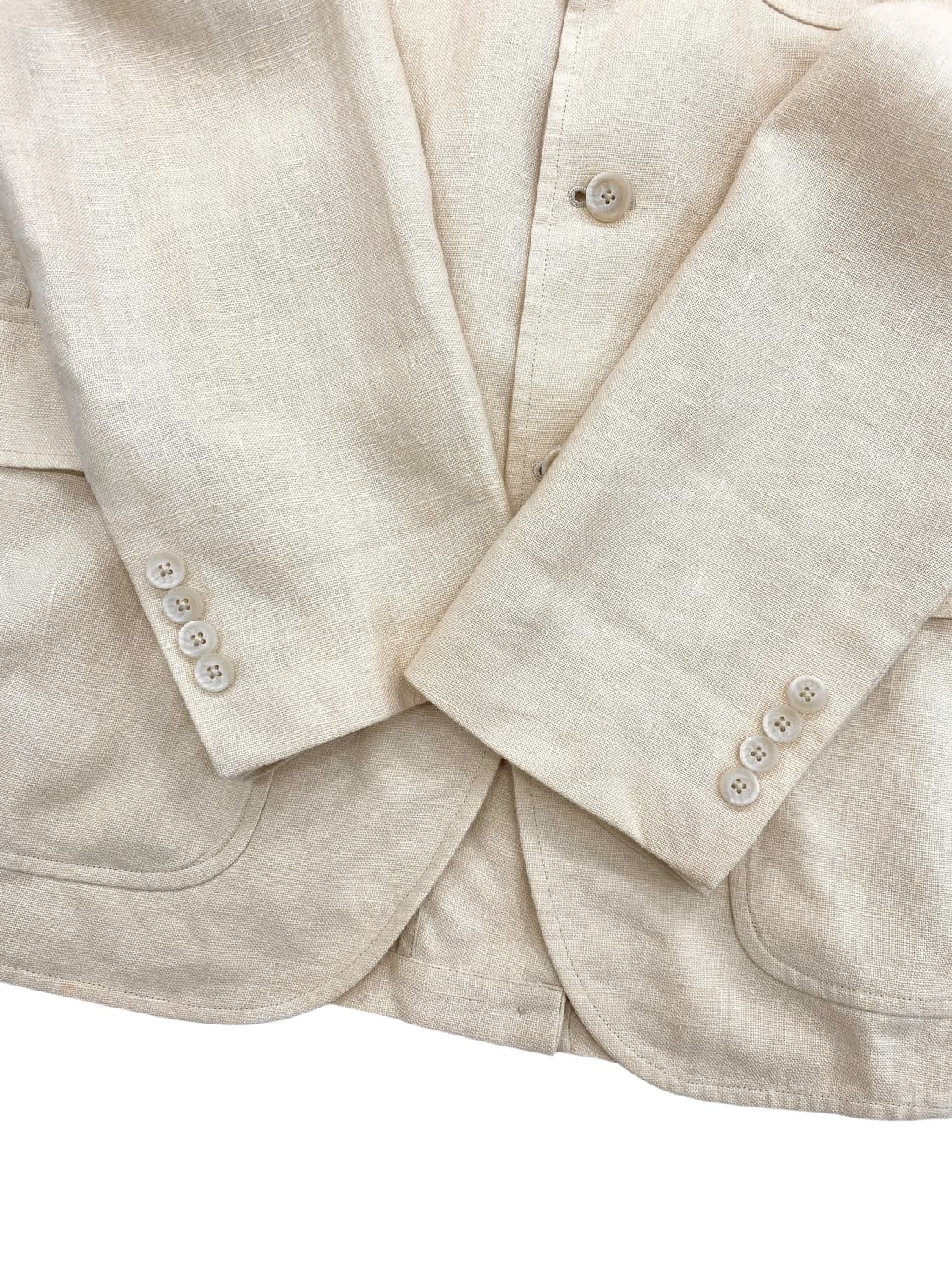 90-00's 폴로 랄프로렌 린넨 자켓 상품이미지7