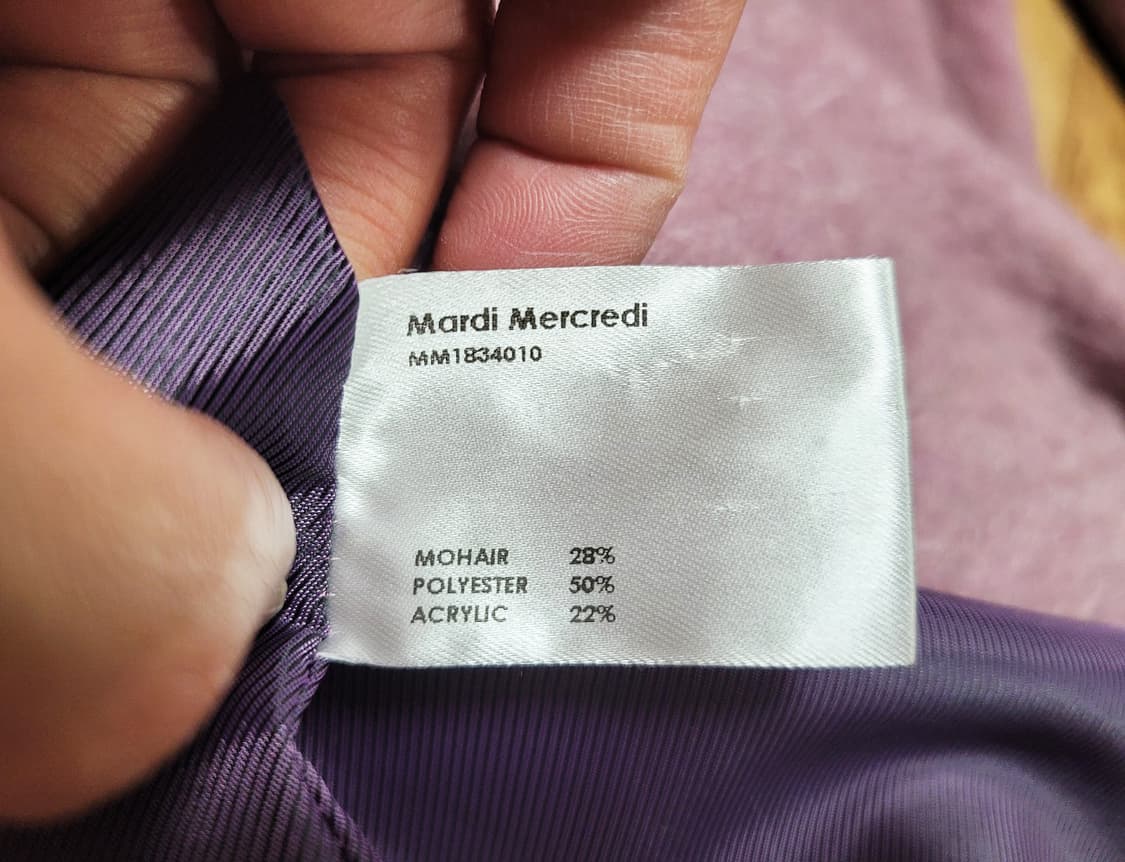 마르디메크르디(Mardi Mercredi) 모헤어 코트 프리사이즈 상품이미지7