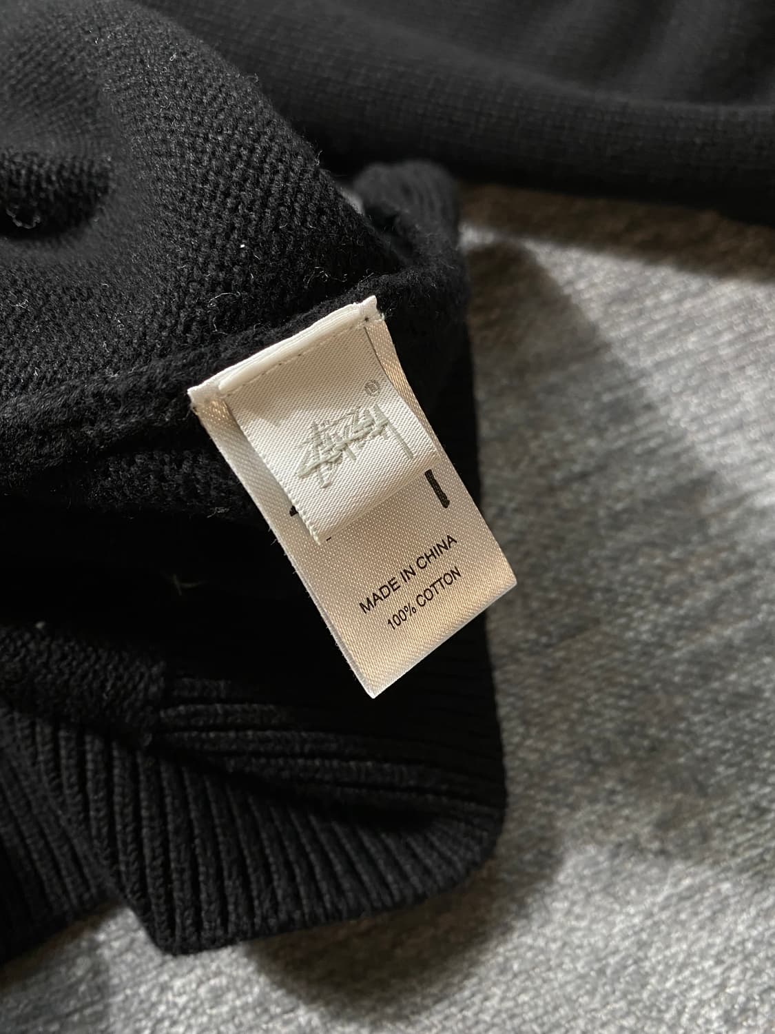 [M] Stussy 스투시 피스 크라운 빅 로고 니트 상품이미지7