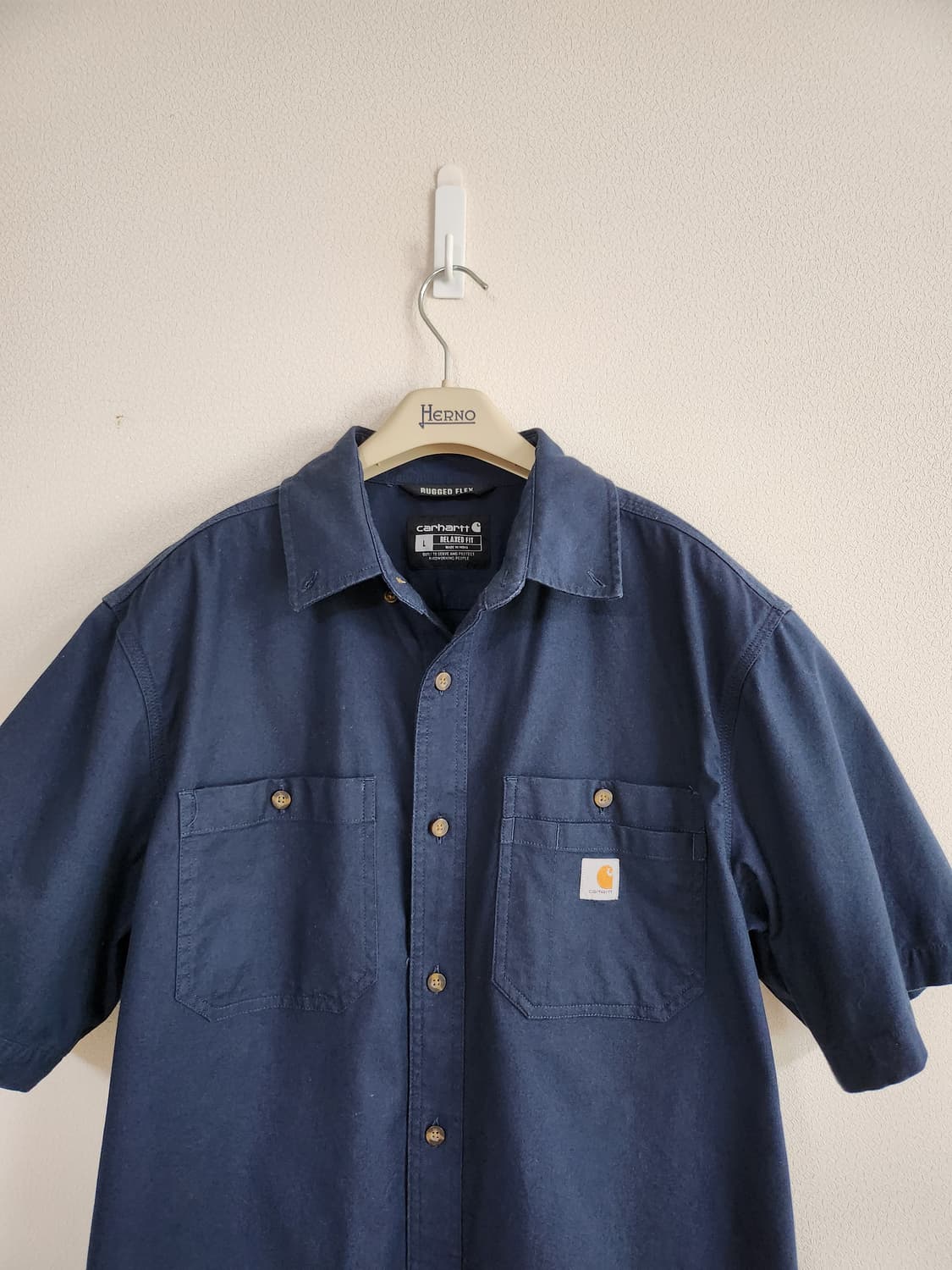 칼하트  rugged flex 반팔셔츠(L 상품이미지2