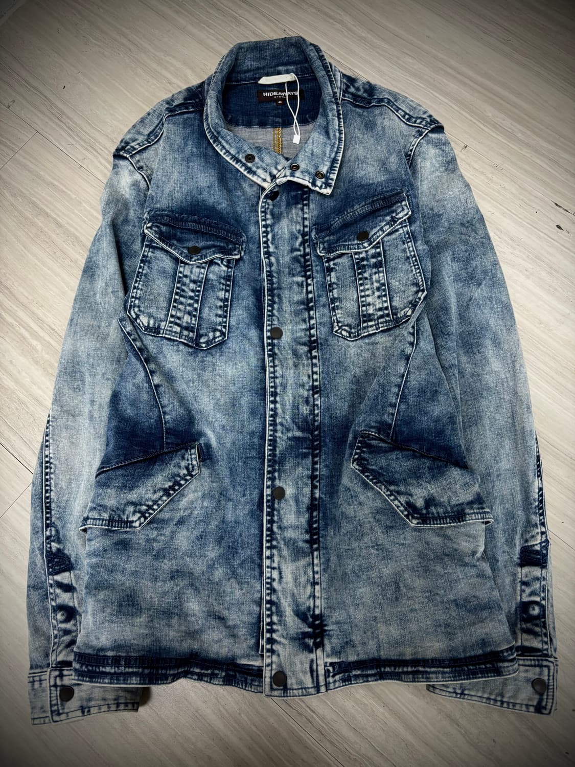 00‘s Design Washed Slim Fit Jacket 상품이미지6