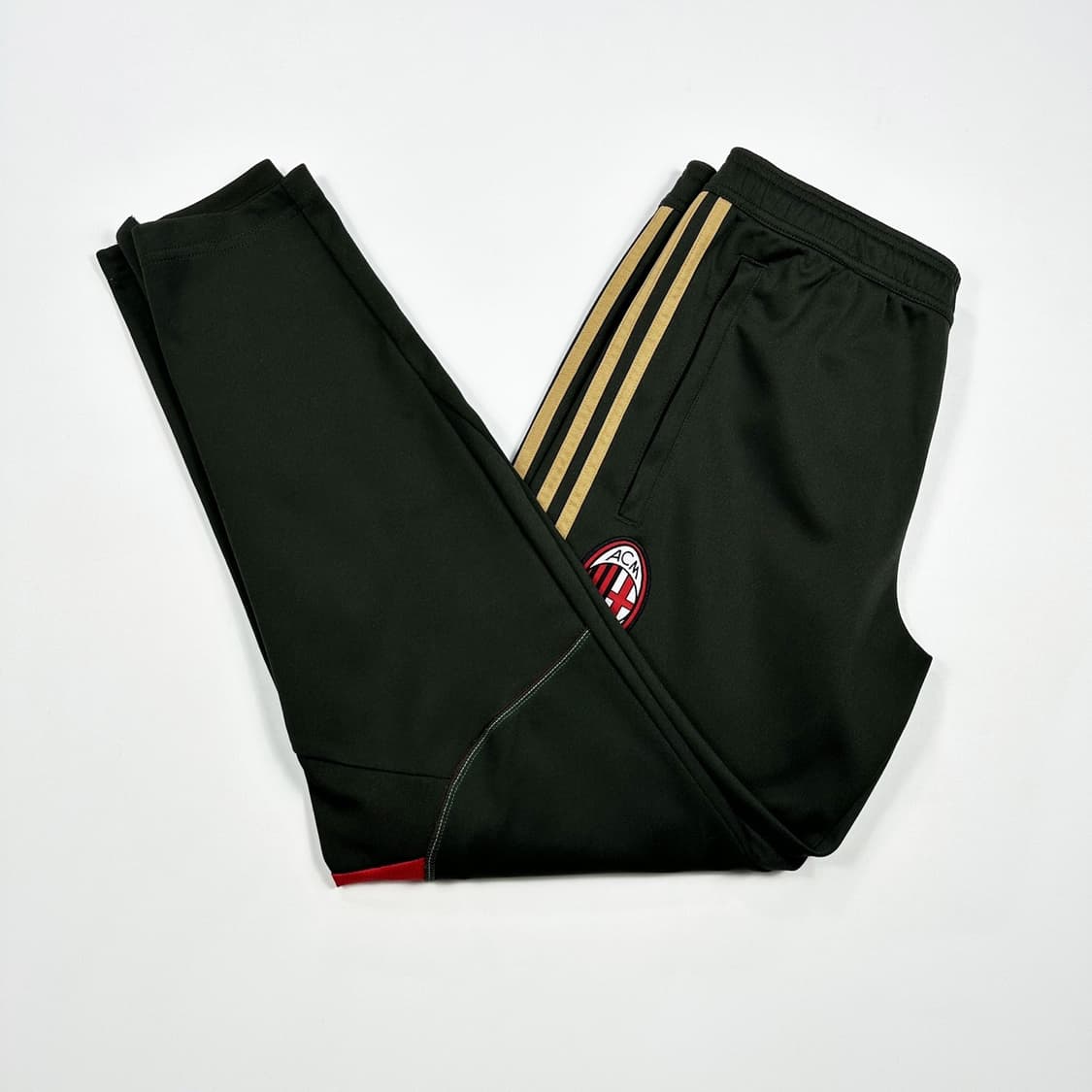 아디다스 AC밀란 풋볼 카키 츄리닝 바지 (M) 상품이미지2