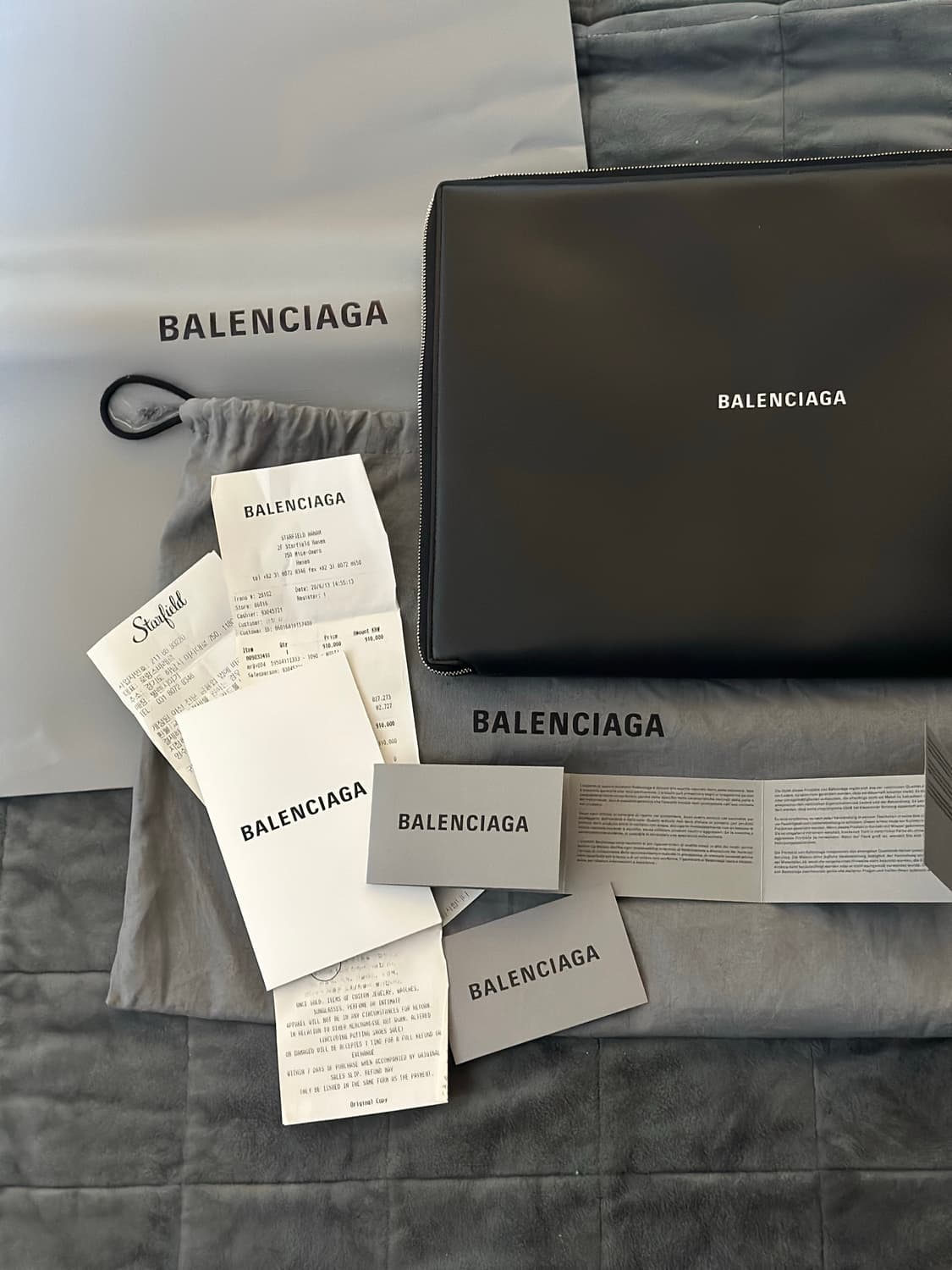 발렌시아가 클러치 백 상품이미지9