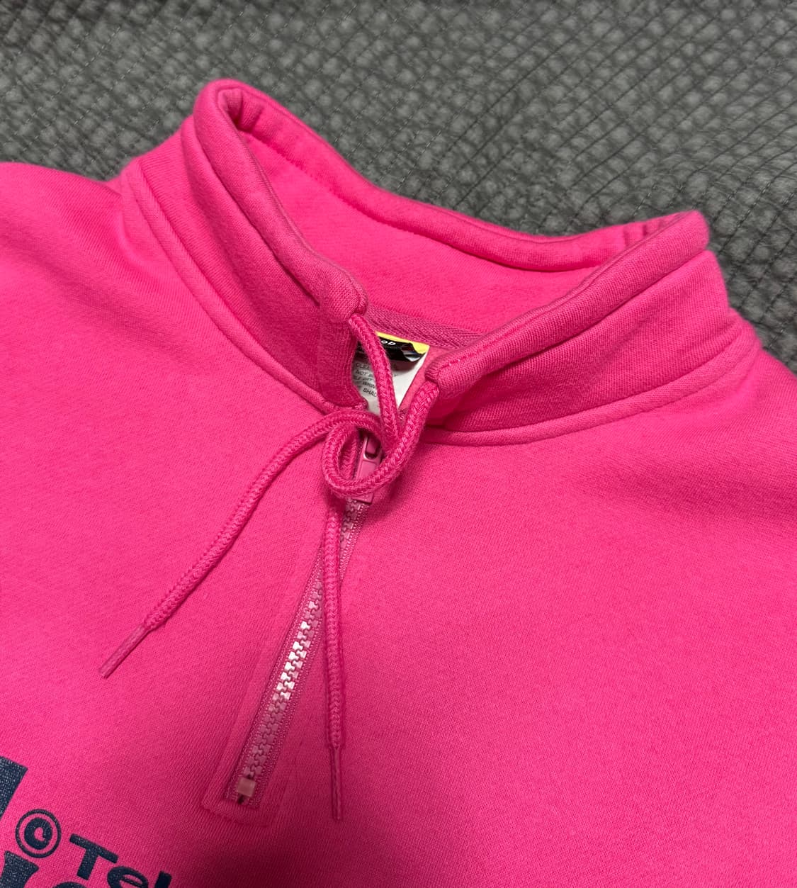 테켓 세컨드홈 하프집업 핑크 M 상품이미지4