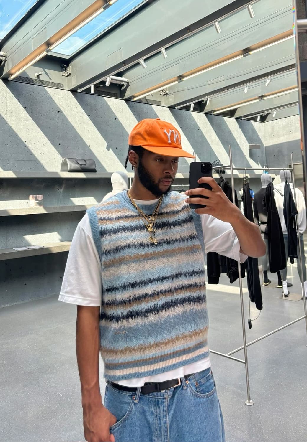 칼하트 윕 니트 베스트 아이보리s 상품이미지4