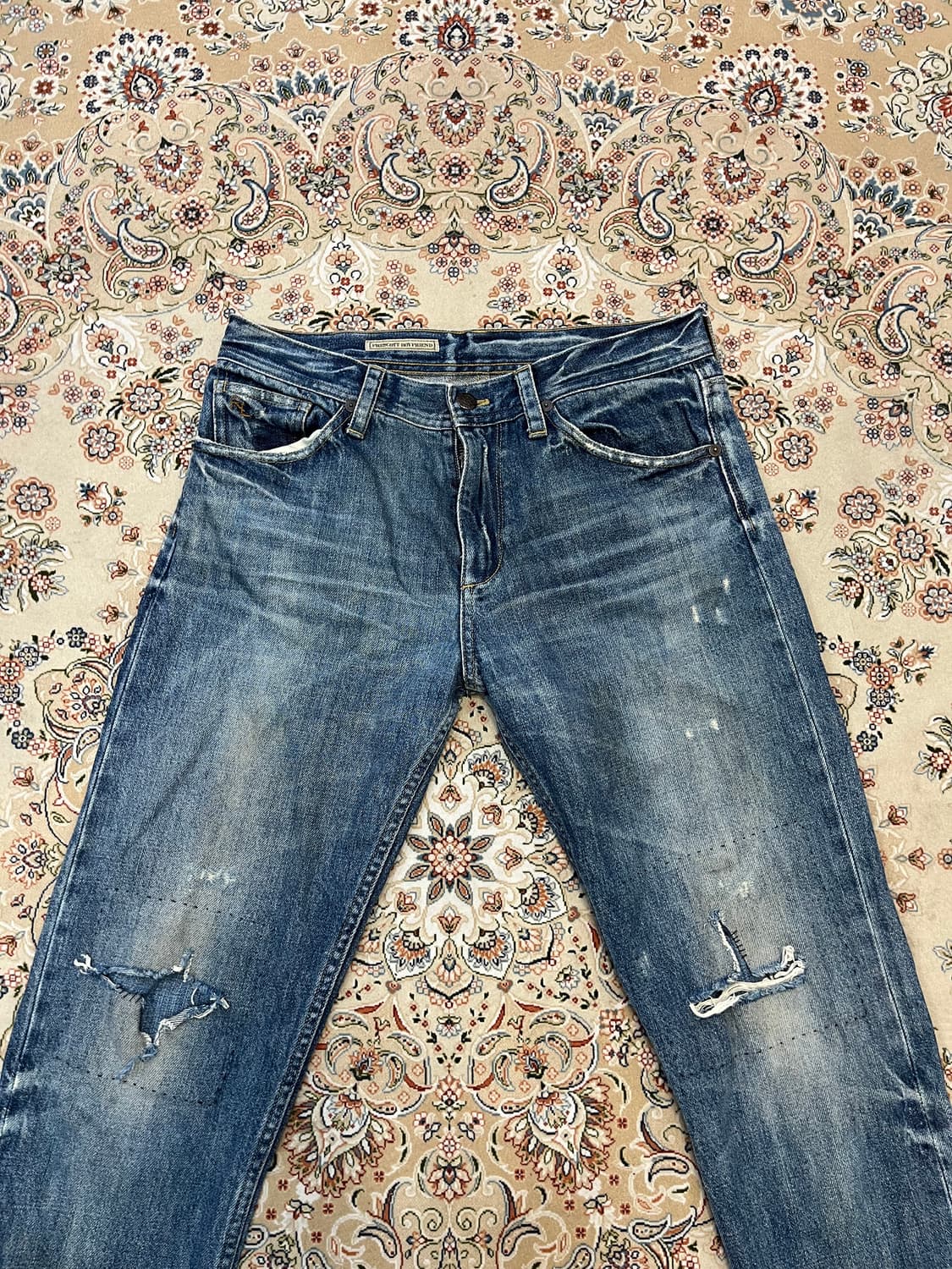 폴로 랄프로렌 디스트레스드 데님 팬츠 바지 상품이미지3