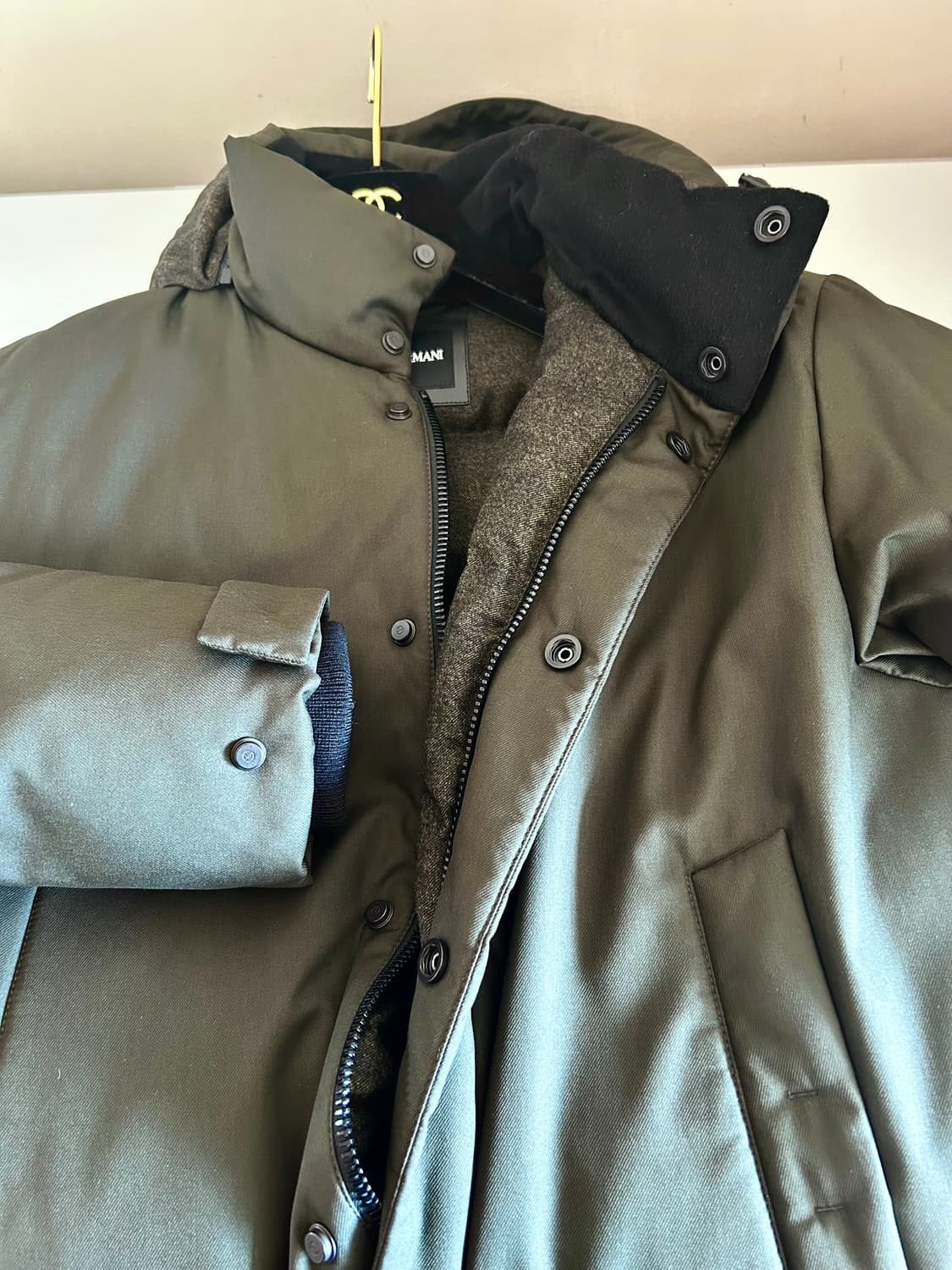 조르지오 아르마니 캐시미어 롱패딩 상품이미지10