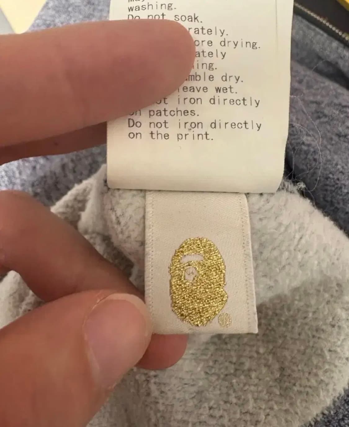 베이프 샤크후드 그레이 반카모 xl 상품이미지4