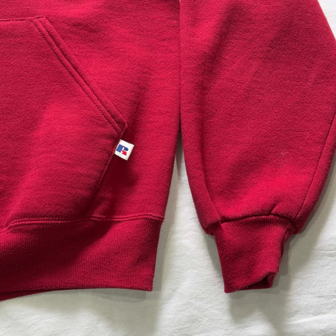 90s 러셀 에슬레틱 블랭크 후드 스웻셔츠 상품이미지2