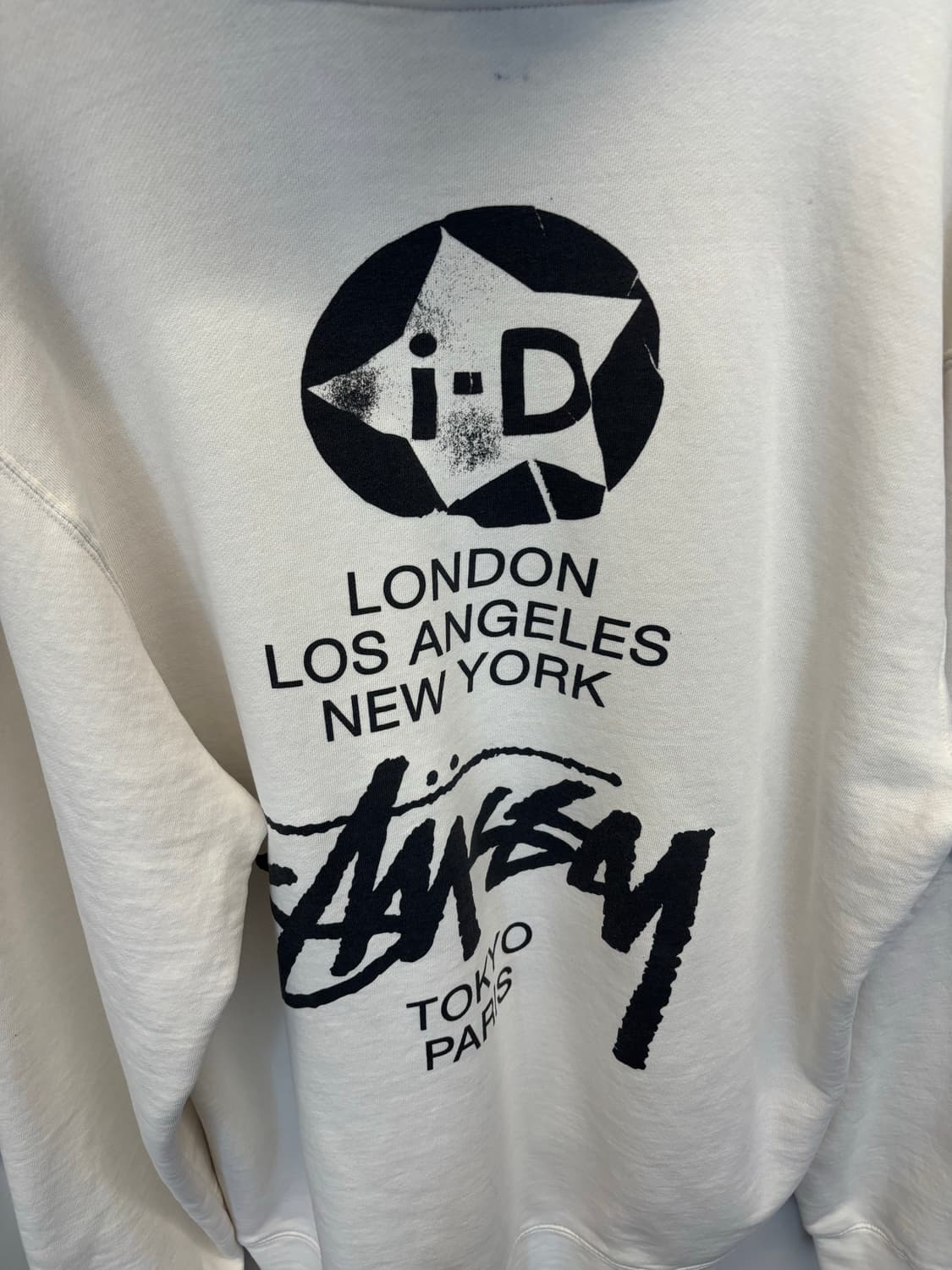 Stussy x i.d magazine hooded sweat 상품이미지4