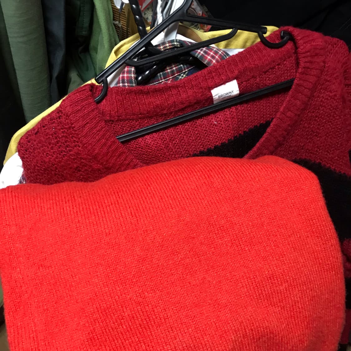 Gu 재팬 오렌지 오버핏 스웨터 니트  상품이미지2