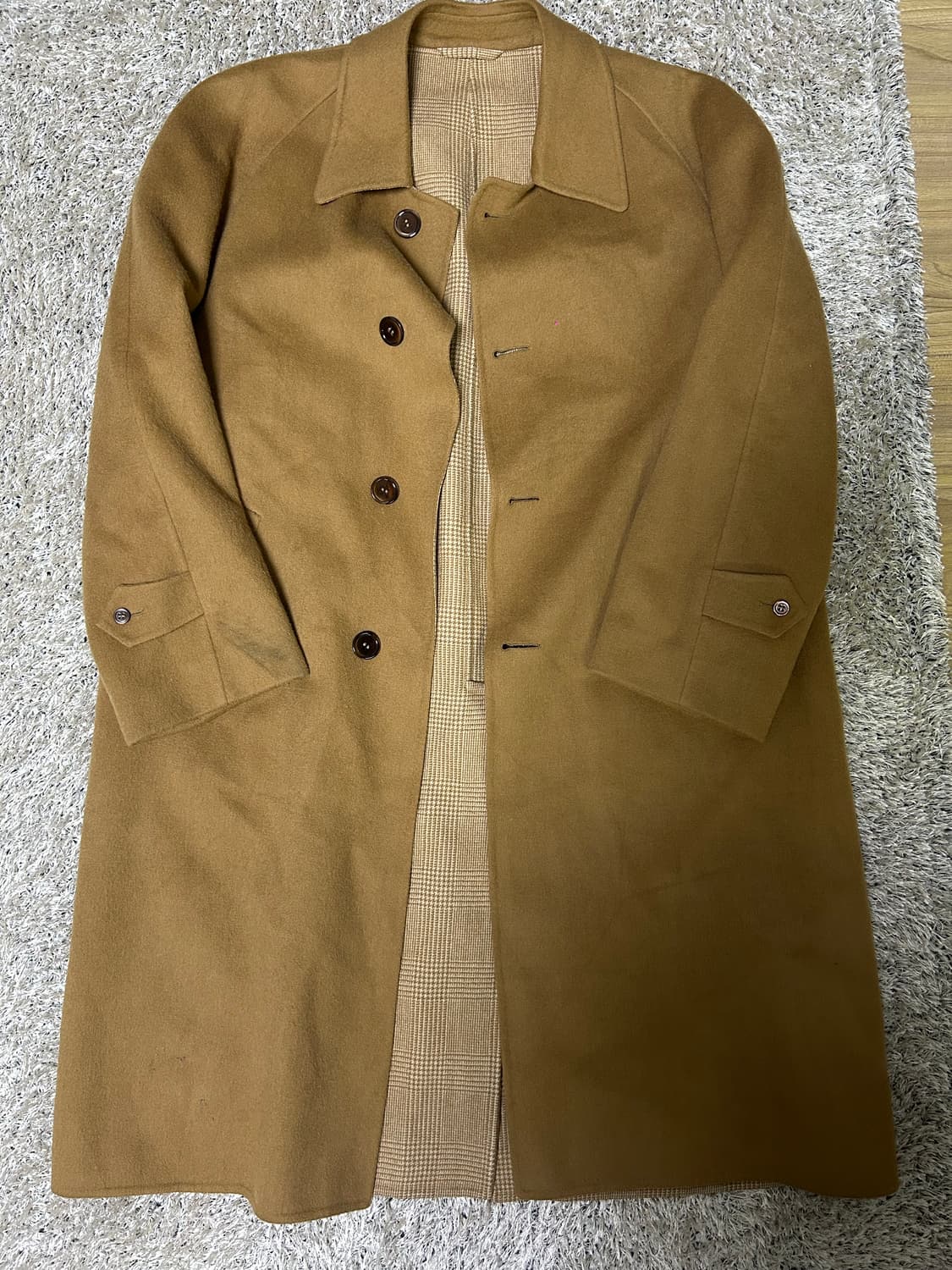 이태리제 울 코트 사이즈 105 상품이미지1