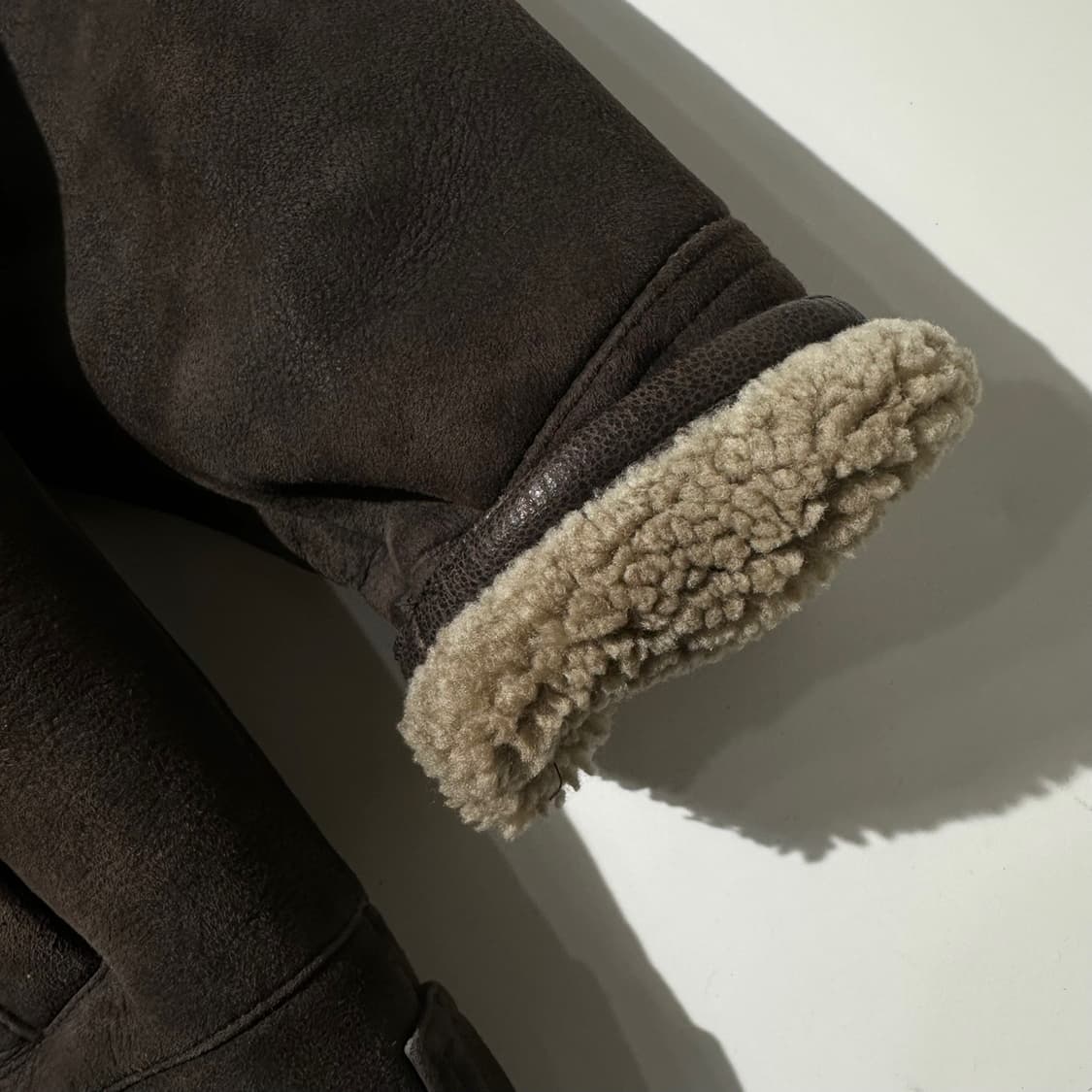 Gallucci 램스킨 시어링 무스탕 싱글 자켓 상품이미지5