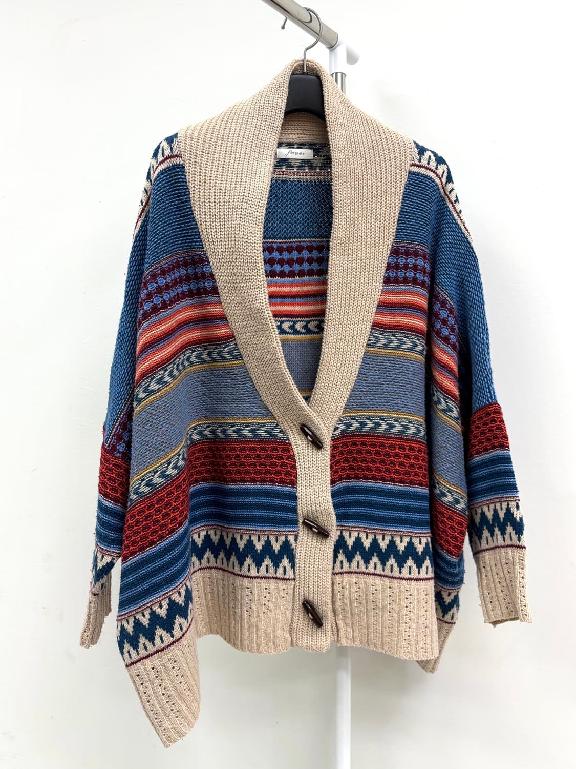 빈티지 에스닉 히피 더플 가디건 상품이미지5