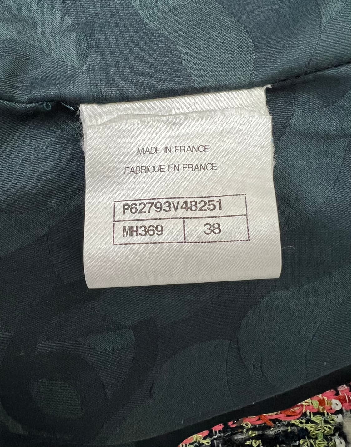 샤넬 트위드 자켓(정품) 상품이미지7