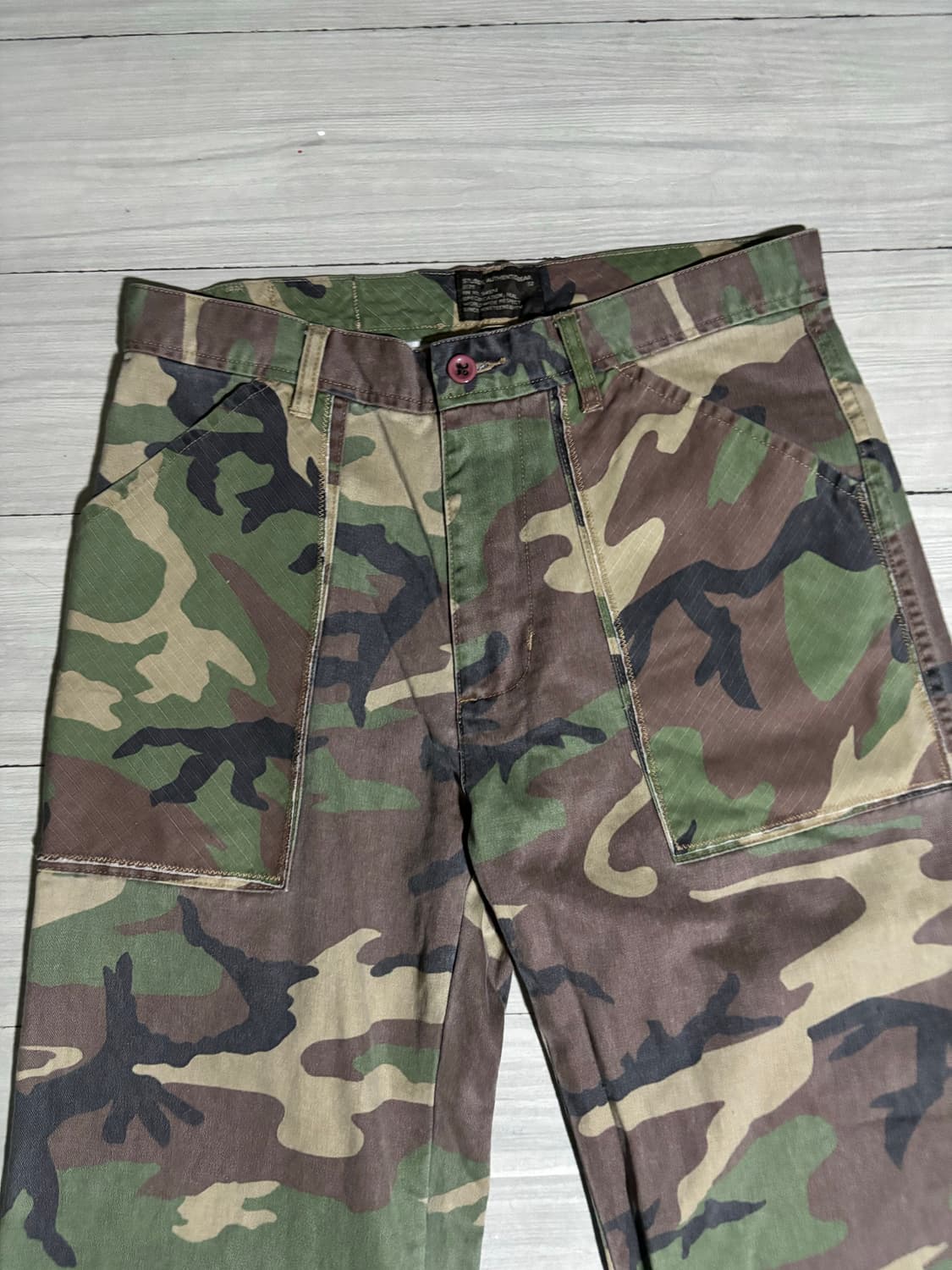 스투시 카모 팬츠 상품이미지2