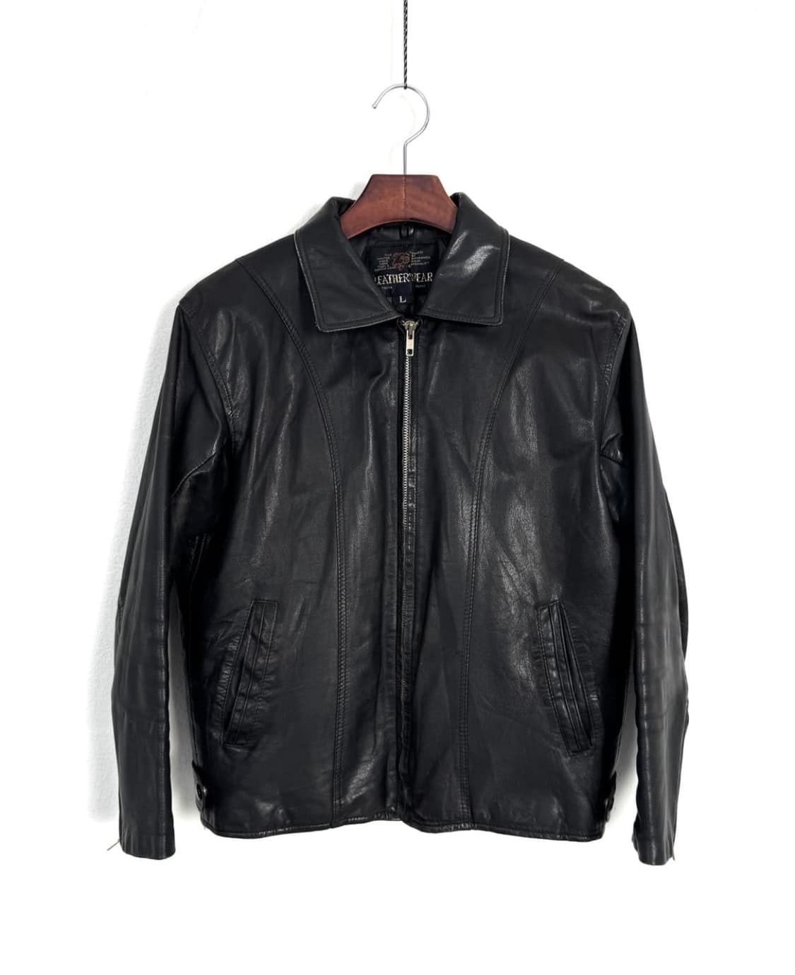(95)90‘s 레더 자켓 상품이미지1