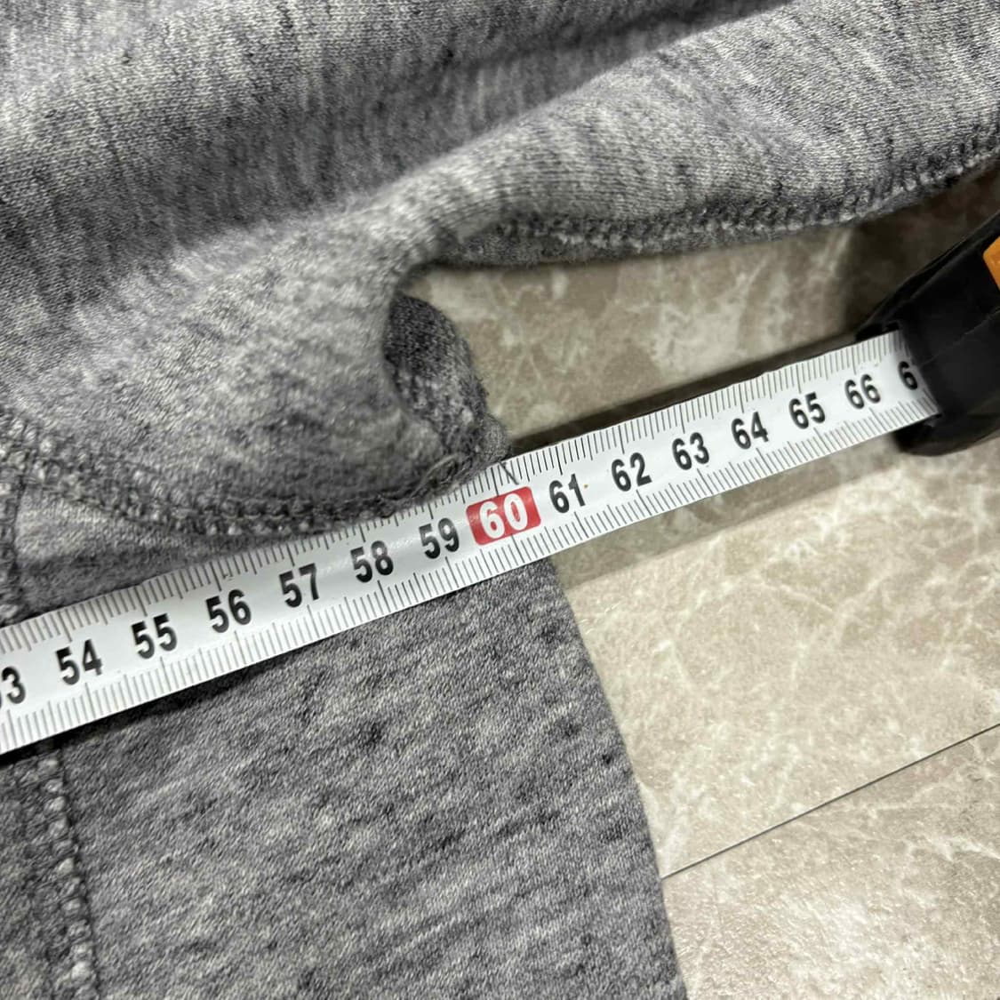 아베크롬비 y2k 올드스쿨 그레이 스웻 후드집업 희귀져지(XL) 상품이미지6