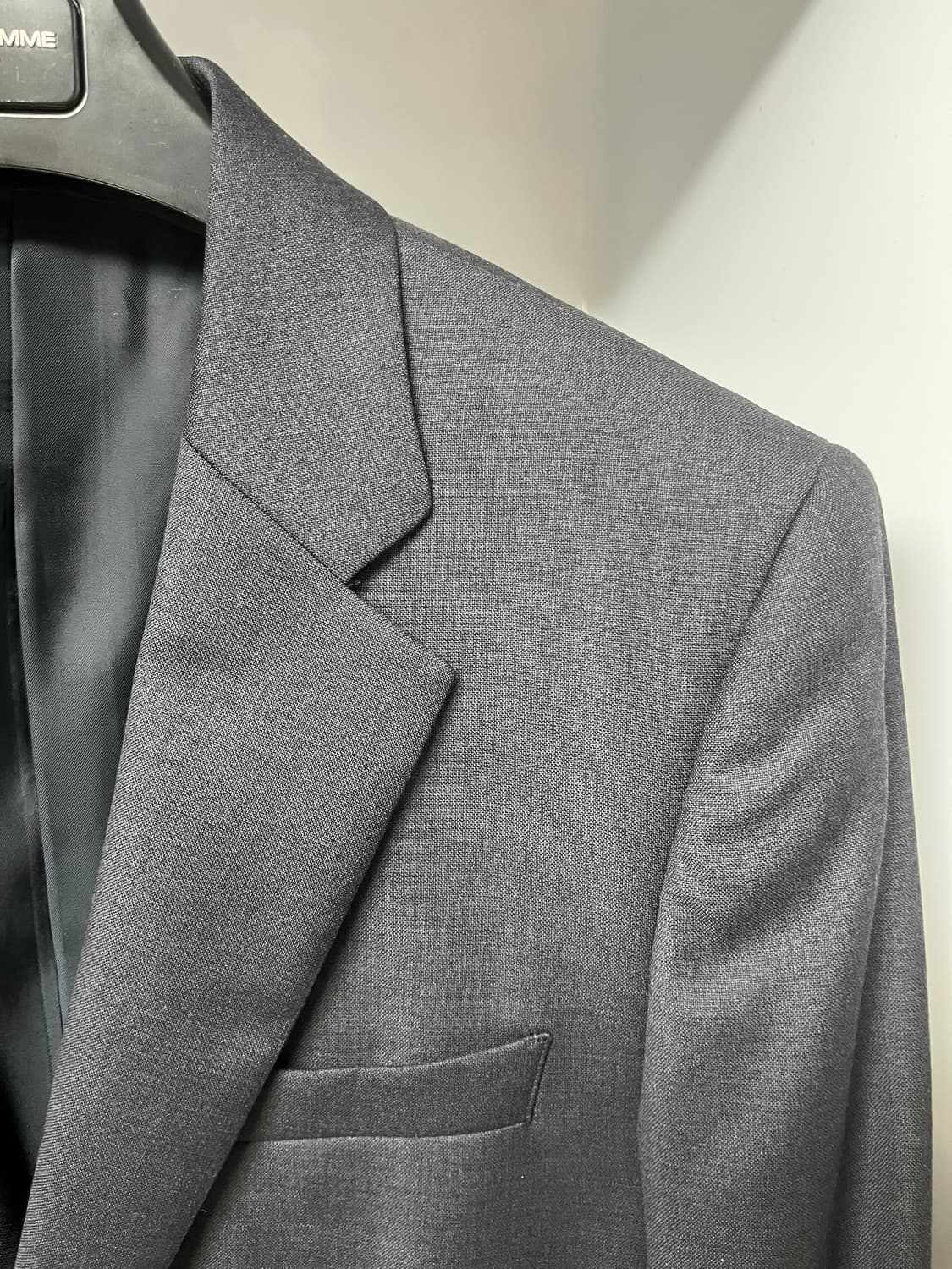 솔리드옴므 그레이 블레이져 100사이즈 상품이미지3