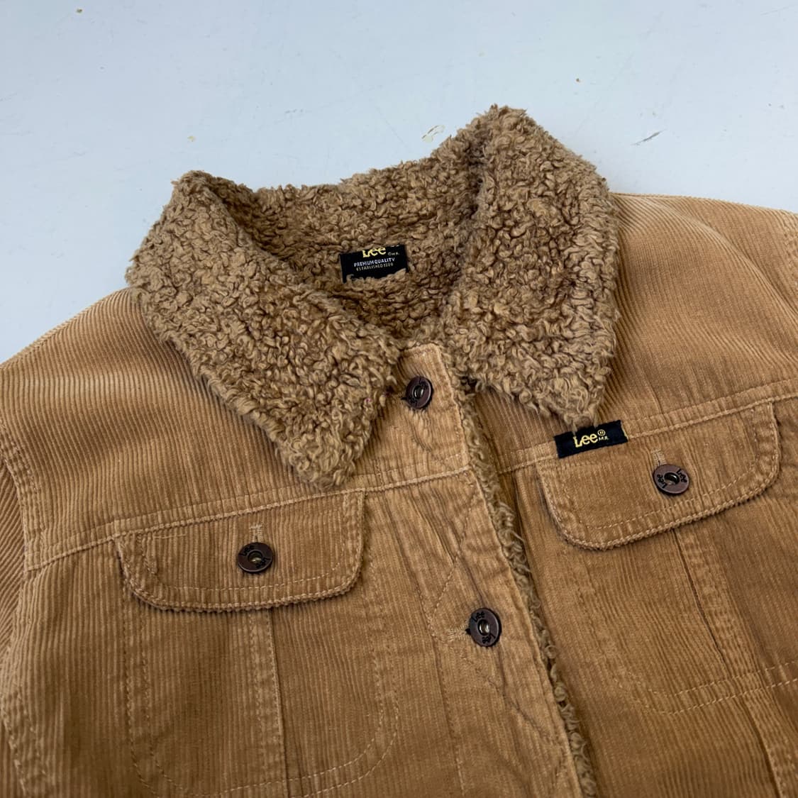 LEE 리 코듀로이 퍼 쉐르파 자켓 상품이미지3