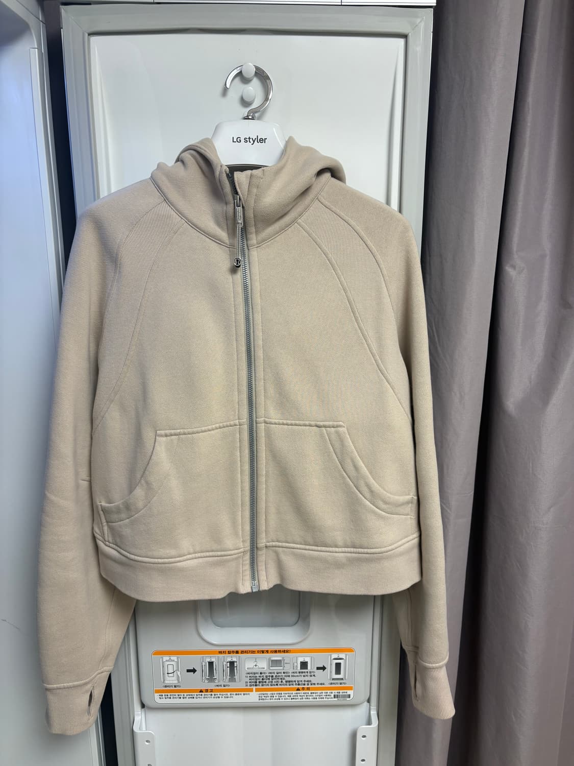 룰루레몬 스쿠바 후드집업 xs/s 상품이미지1