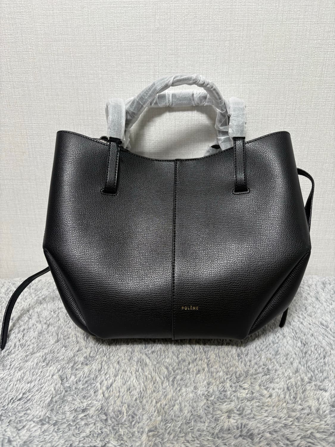 Polène Cyme 토트백 블랙 상품이미지1