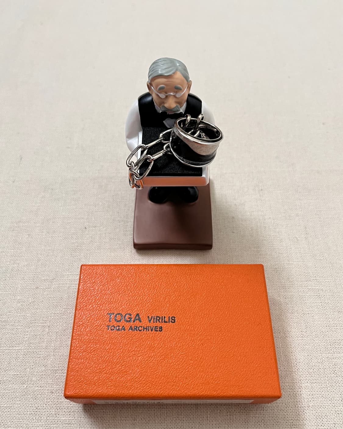 Toga virilis 체인 링 토가 아카이브 반지 웨스턴 상품이미지2