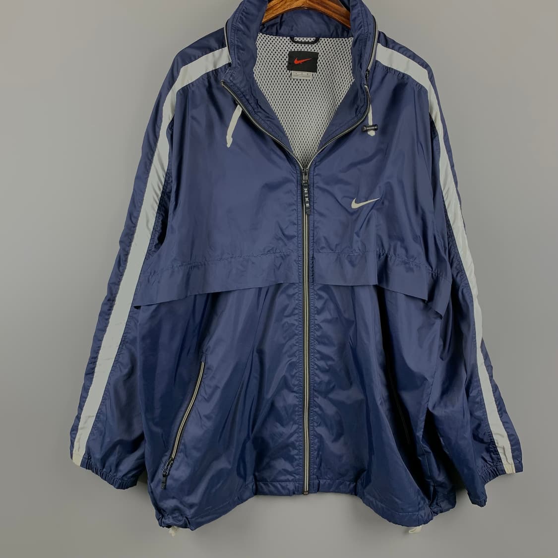 00s 나이키 라인 네이비 바람막이 상품이미지2