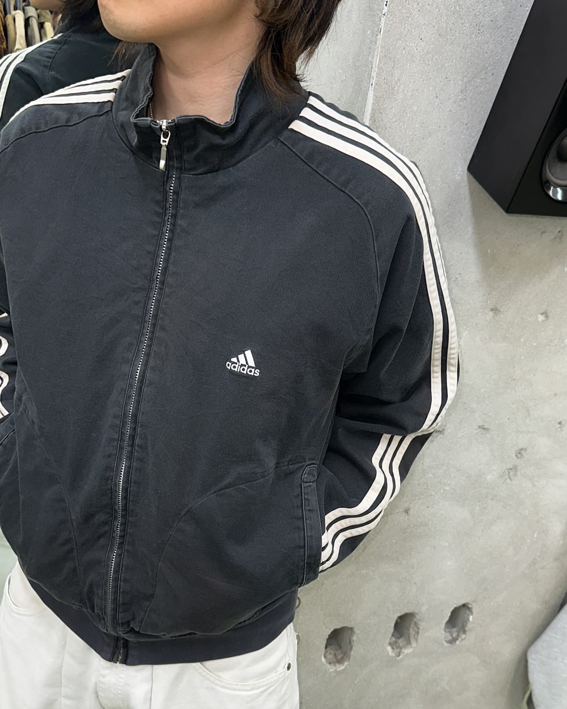 아디다스 04/05 3 스트라이프 코튼 트랙자켓 상품이미지1