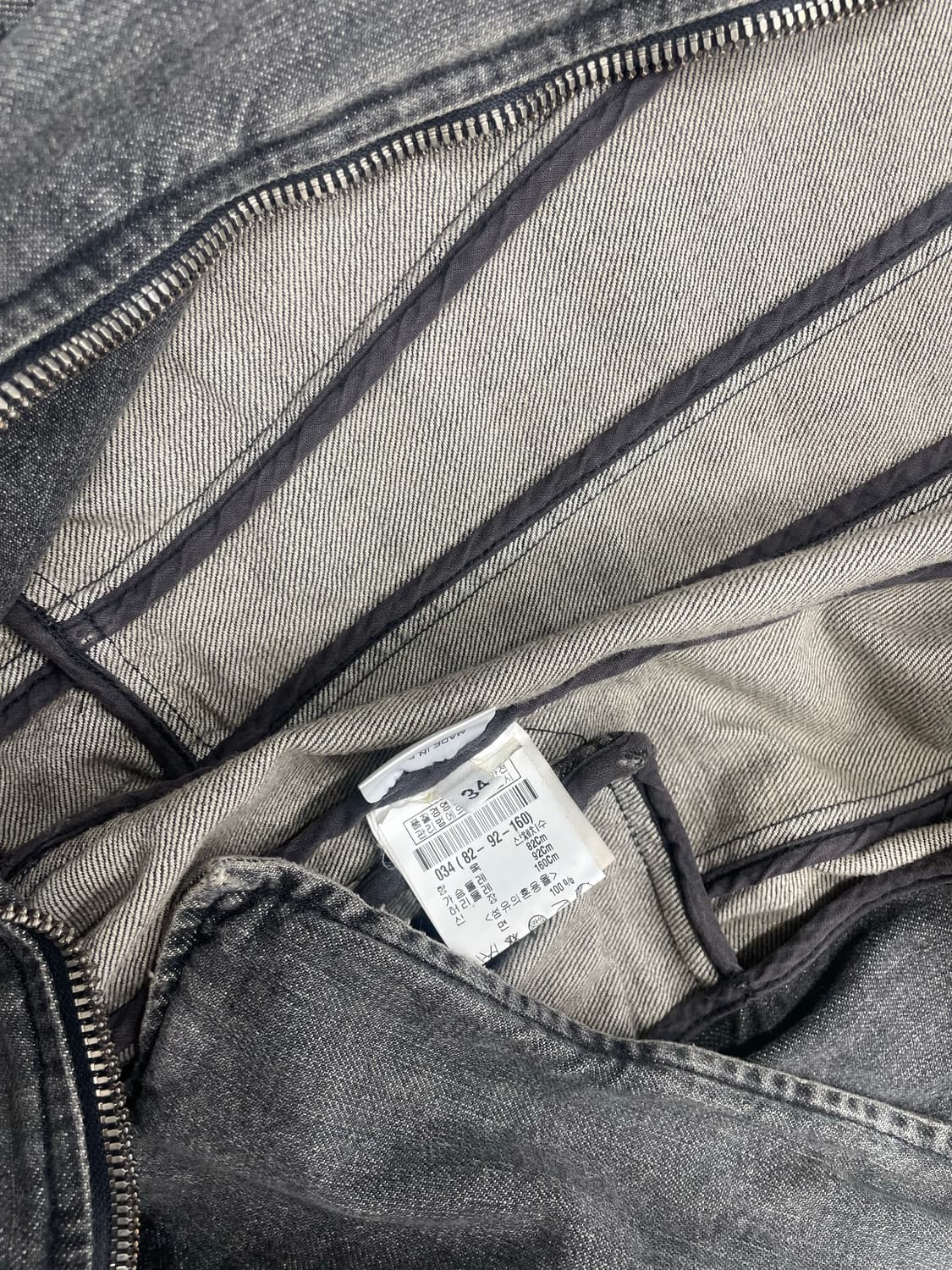 Balmain 2010ss 데카르넹 패디드 숄더 데님 자켓 상품이미지4